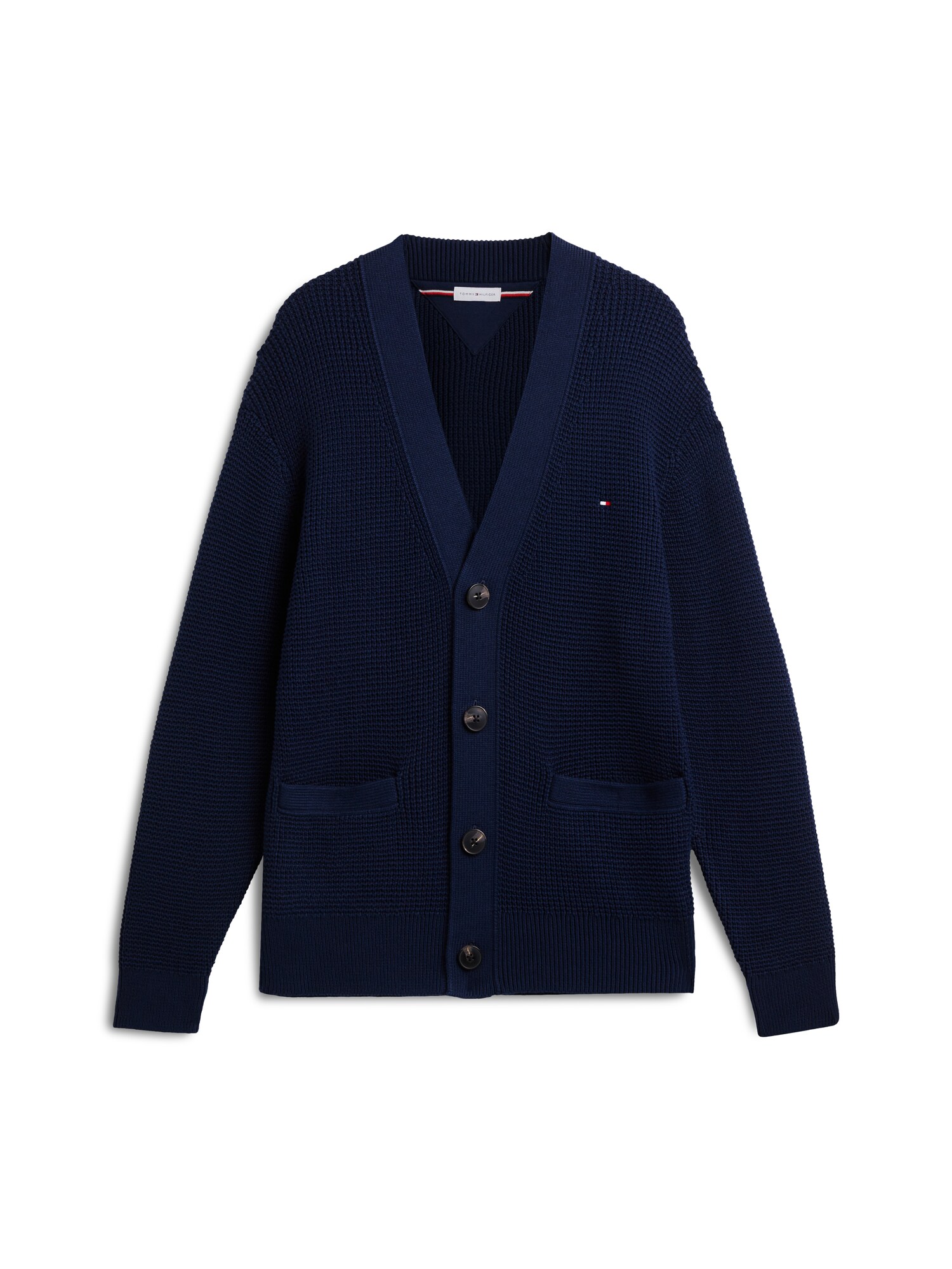 TOMMY HILFIGER Kardigán  námornícka modrá