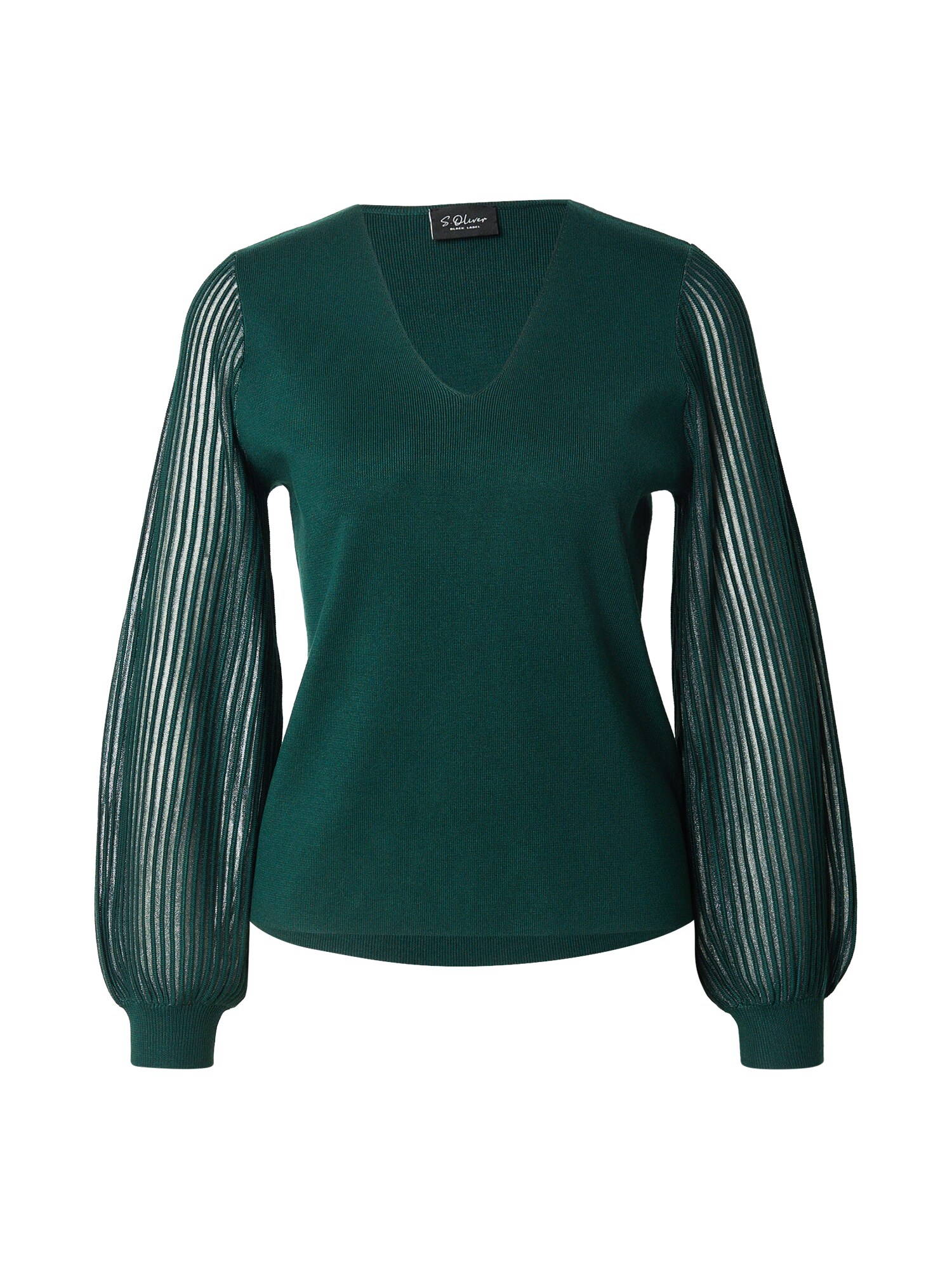 s.Oliver Pulover  verde închis