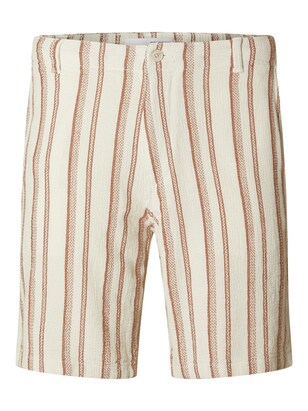 Selected Homme Broek Beige / Ecru / Lichtbruin