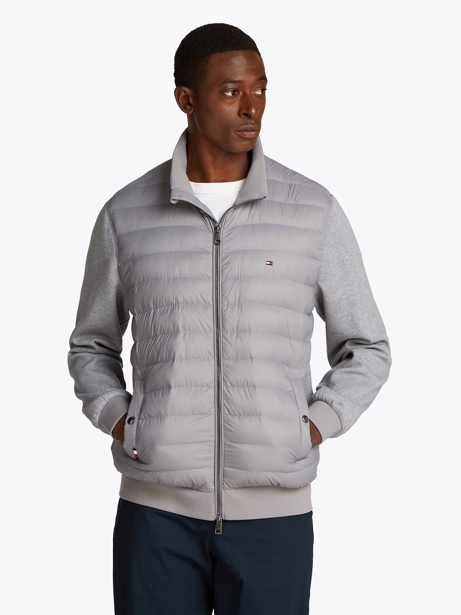 TOMMY HILFIGER Átmeneti dzseki  szürke termék 2. képe