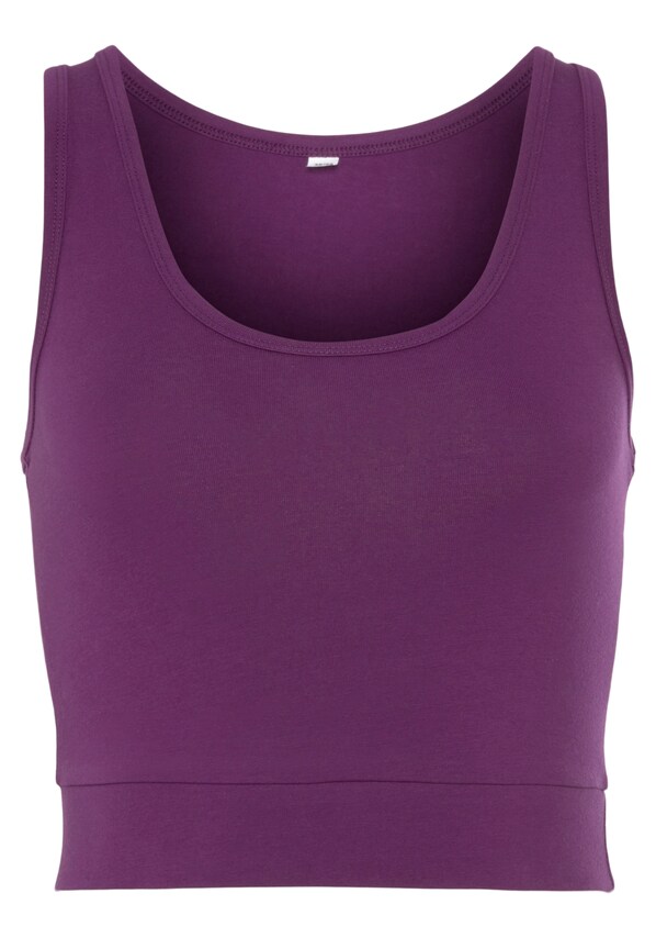 LASCANA ACTIVE, Sport top, lila, 4 kép a 9 közül