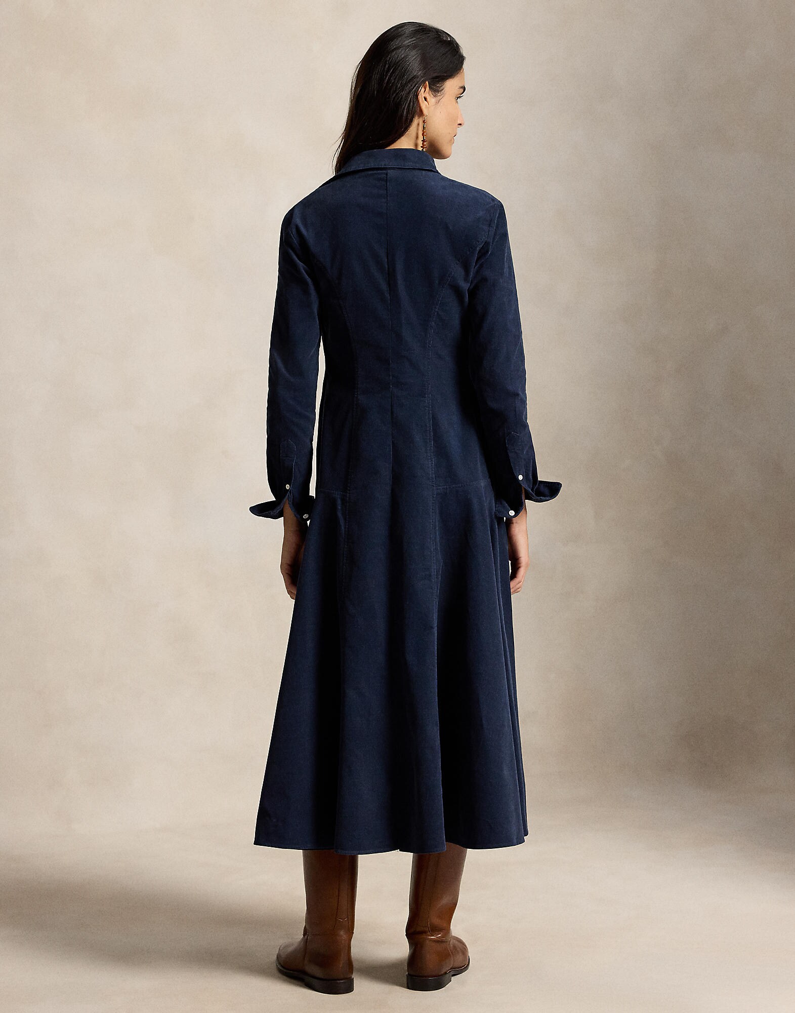 Polo Ralph Lauren Vestido camisero navy – imagen 3