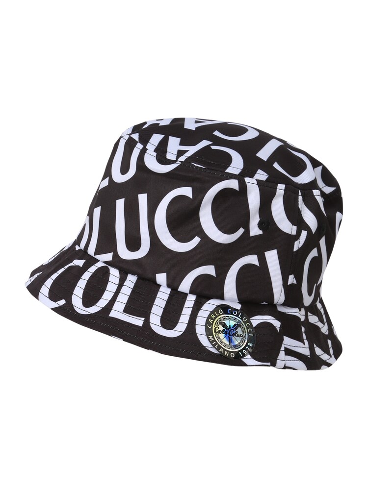 Carlo Colucci Hut 'Cosoli' Damen Größe 56/57 schwarz / weiß