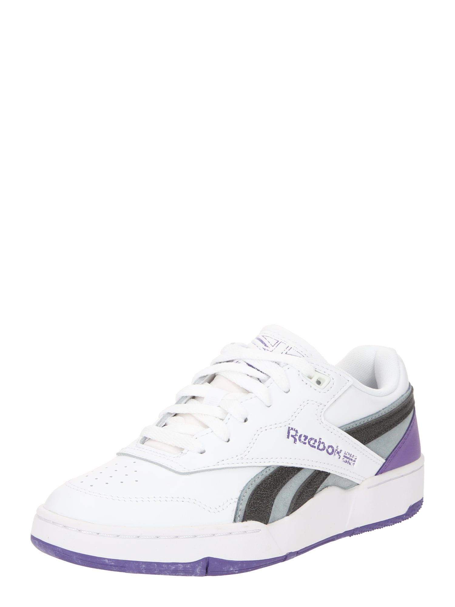 Reebok Nízke tenisky 'BB 4000 II PT'  fialová / čierna / biela