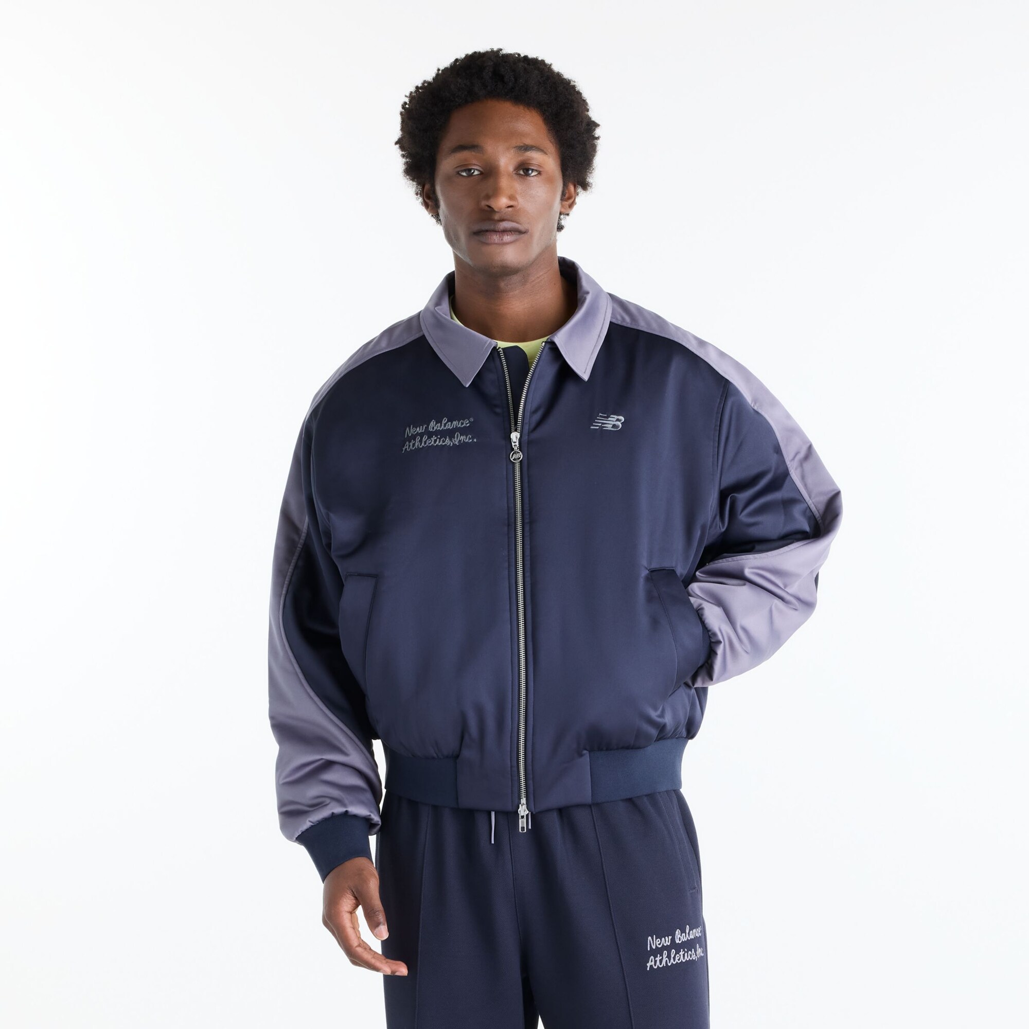 New balance Chaqueta deportiva 'Sport Legacy Stadium Jacket' azul / azul noche – imagen 1
