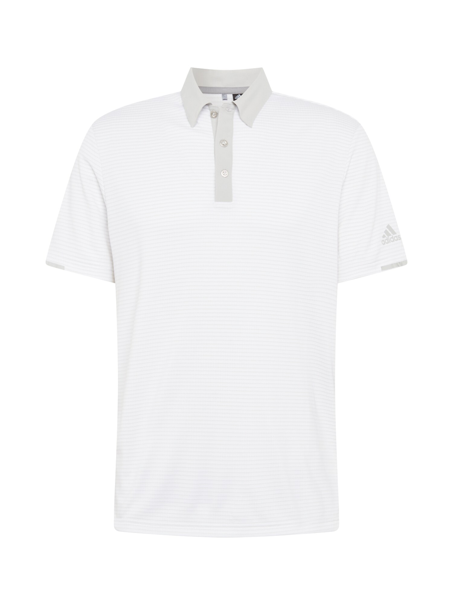 adidas Golf Sportiniai marškinėliai  šviesiai pilka / balta
