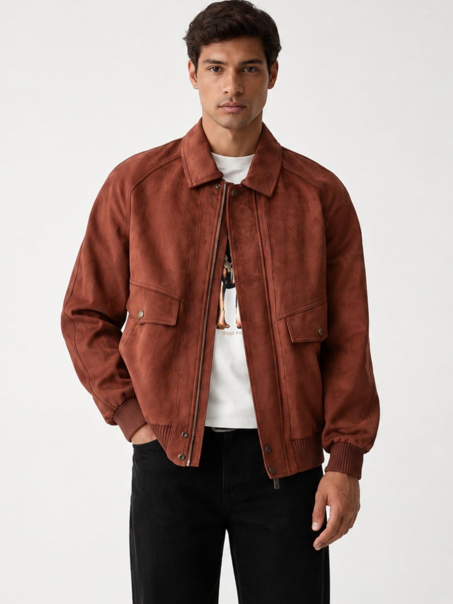 GUESS Chaqueta de entretiempo 'M6YL36W2822'  camelo – imagen 4