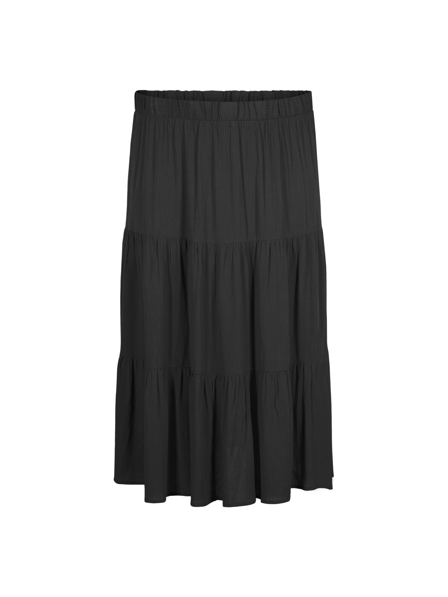 Zizzi Fustă CAROSE  negru