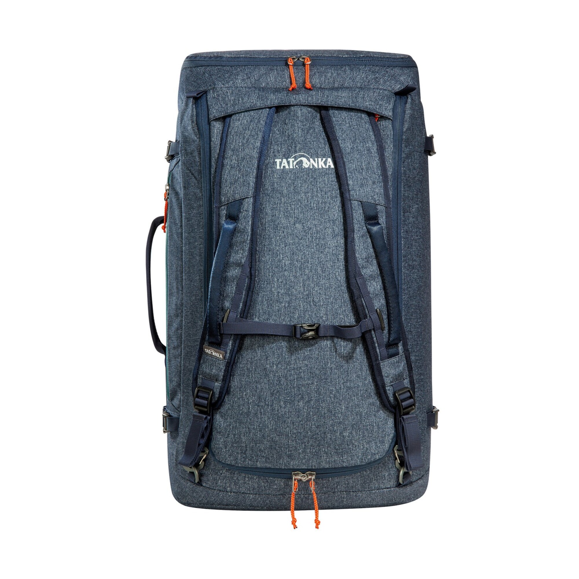 Tatonka Reistas 'Duffle Bag 65' Blauw / Duifblauw / Oranje