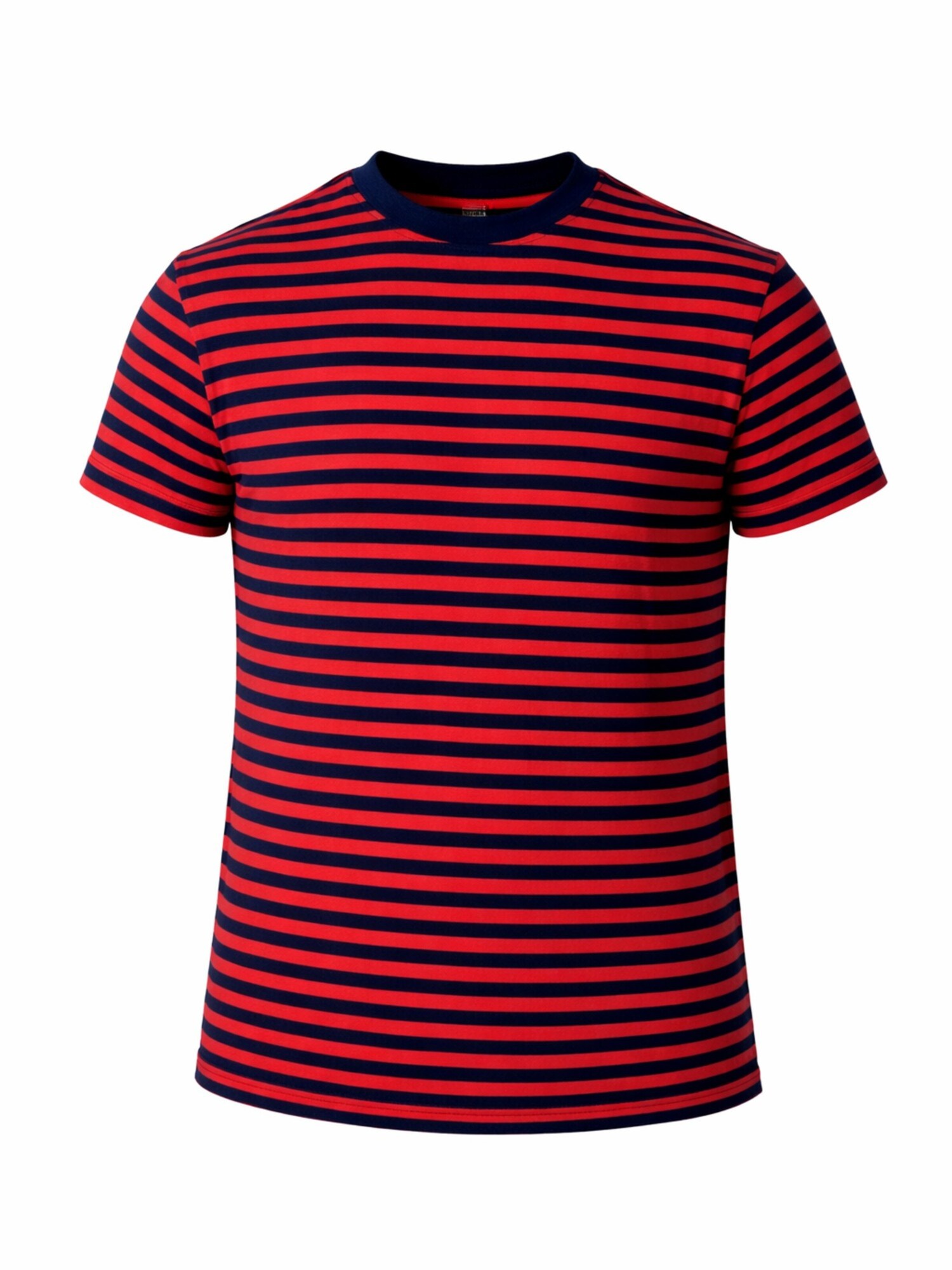 PANTONECLO Camiseta 'Pantoneclo Men’s Crew Neck Short Sleeve T-Shirt' rojo
