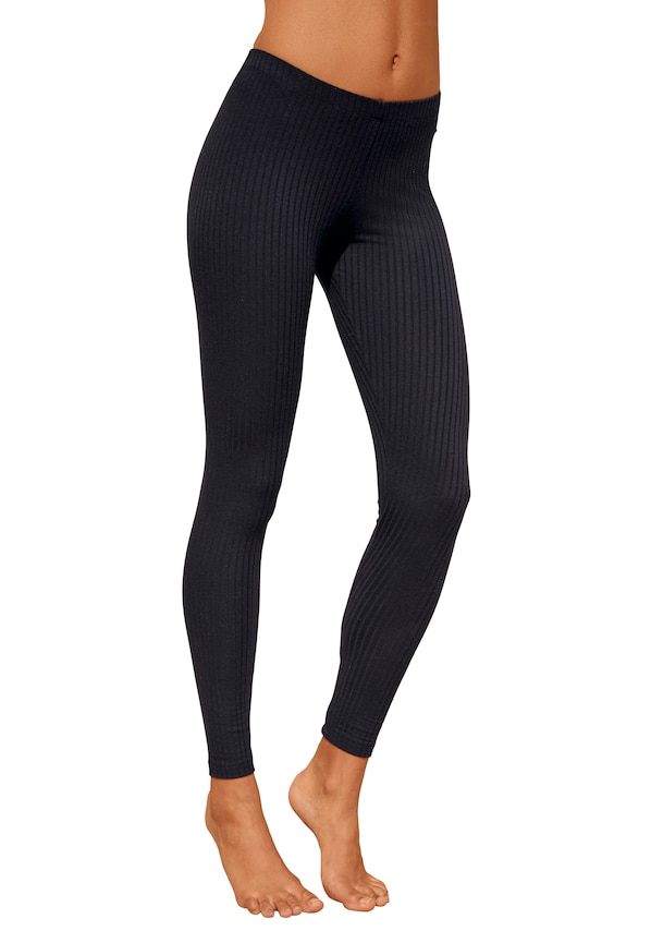 VIVANCE, Leggings 'Vivance', szürke & fekete, 8 kép a 8 közül