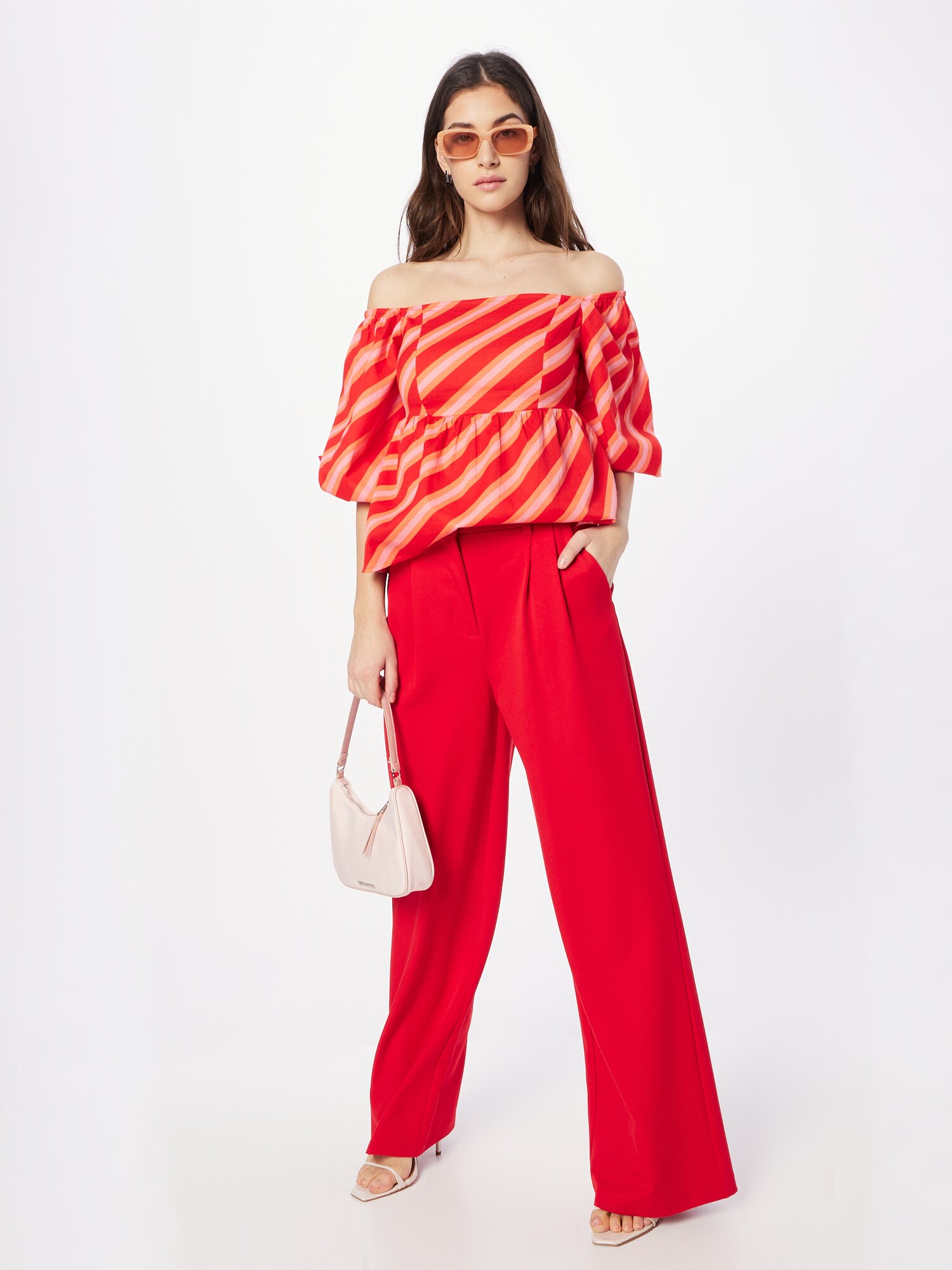 Dorothy Perkins Blúzka ružová / červená / svetločervená (obrázok 4)
