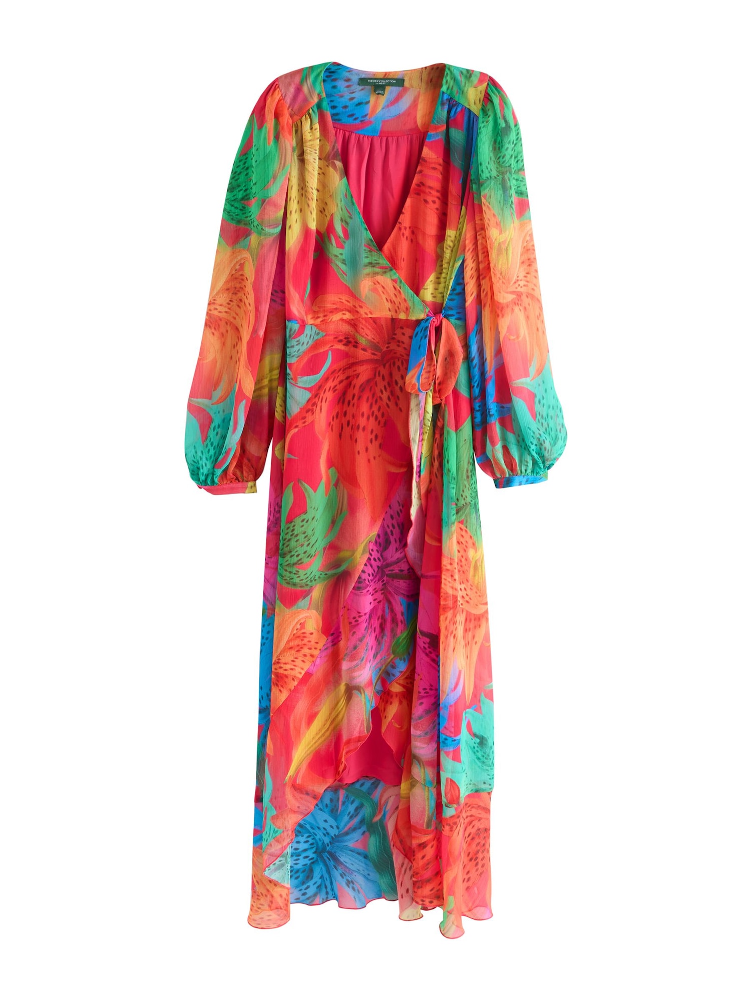 Next Rochie  albastru / galben / verde / roșu orange