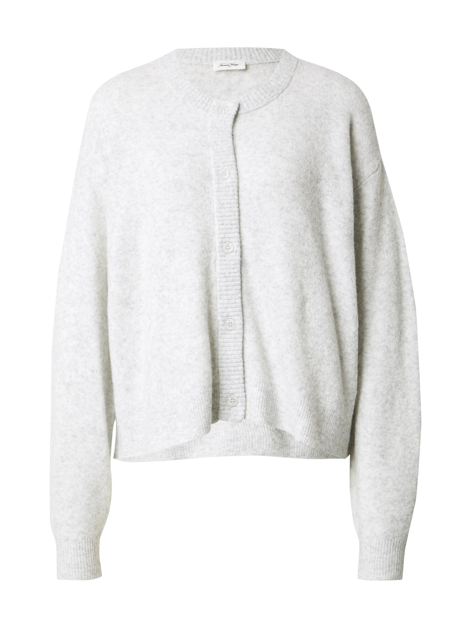 AMERICAN VINTAGE Geacă tricotată DAMSVILLE  gri deschis