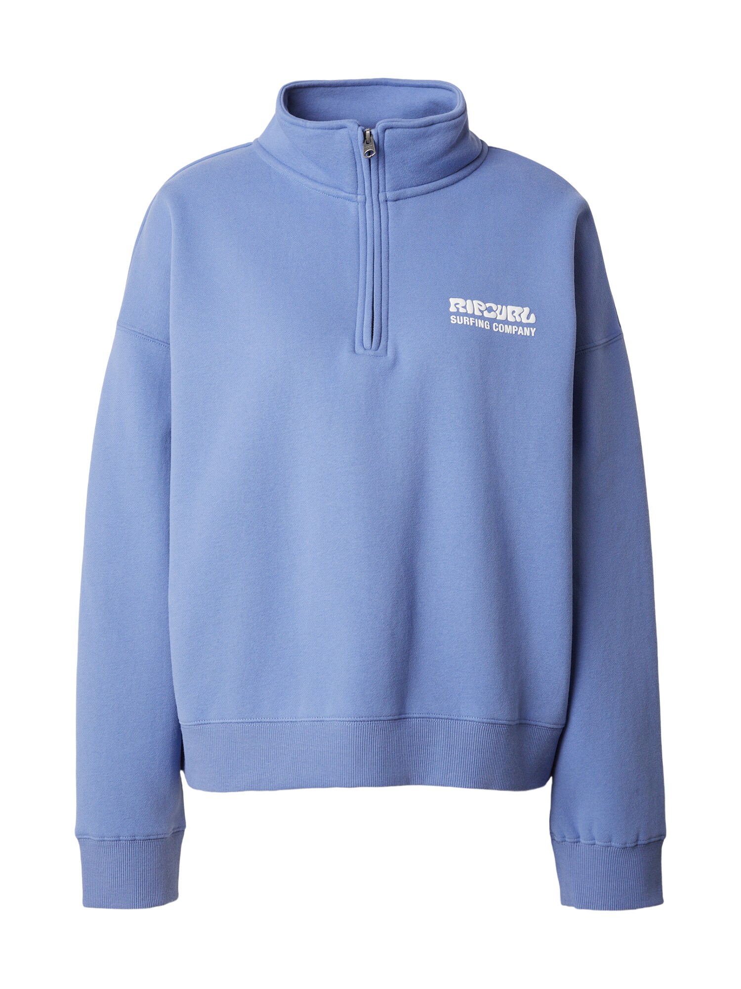 RIP CURL Športová mikina 'SURF PUFF'  svetlomodrá / biela
