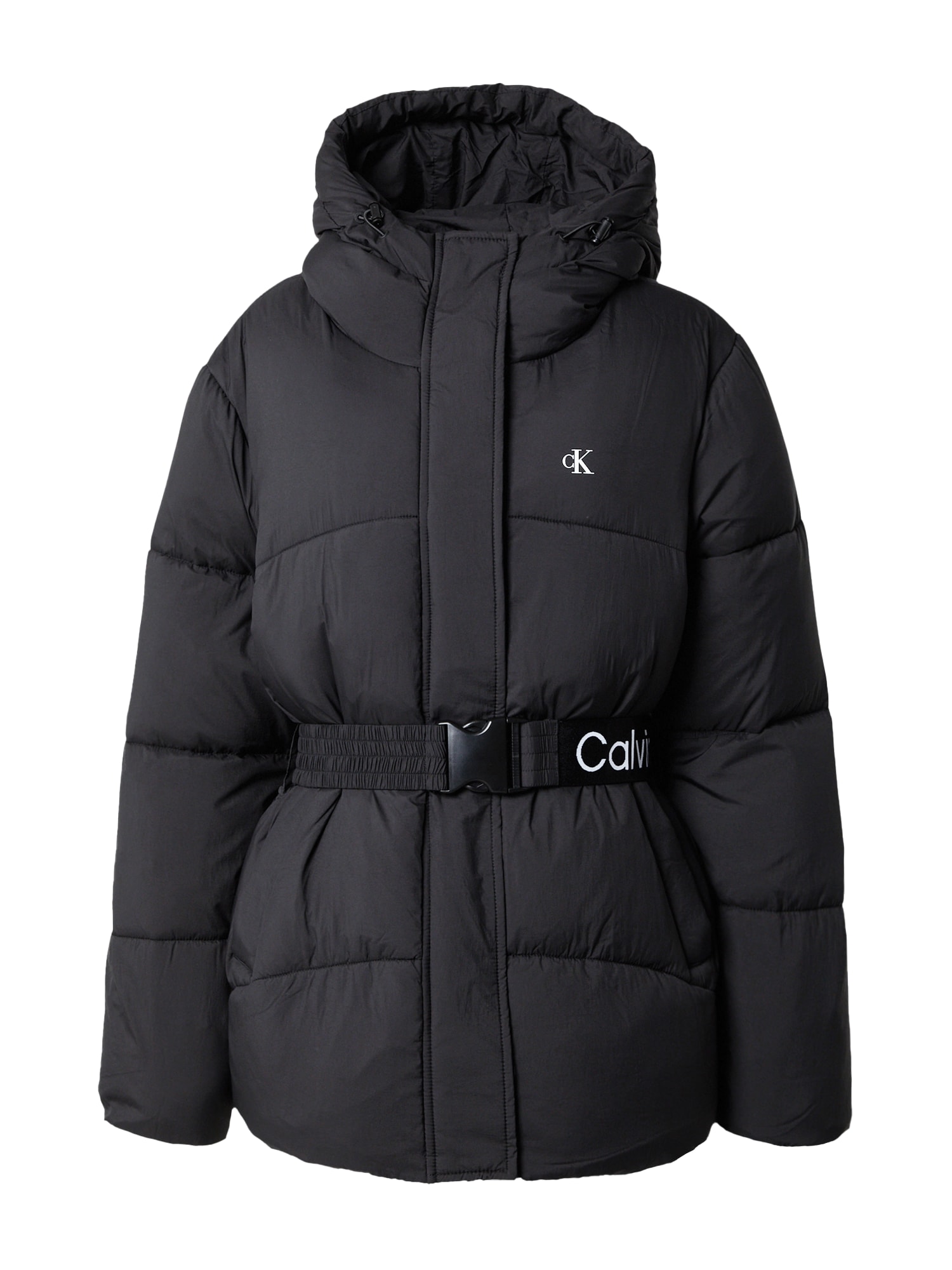 Calvin Klein Jeans Zimska jakna  črna