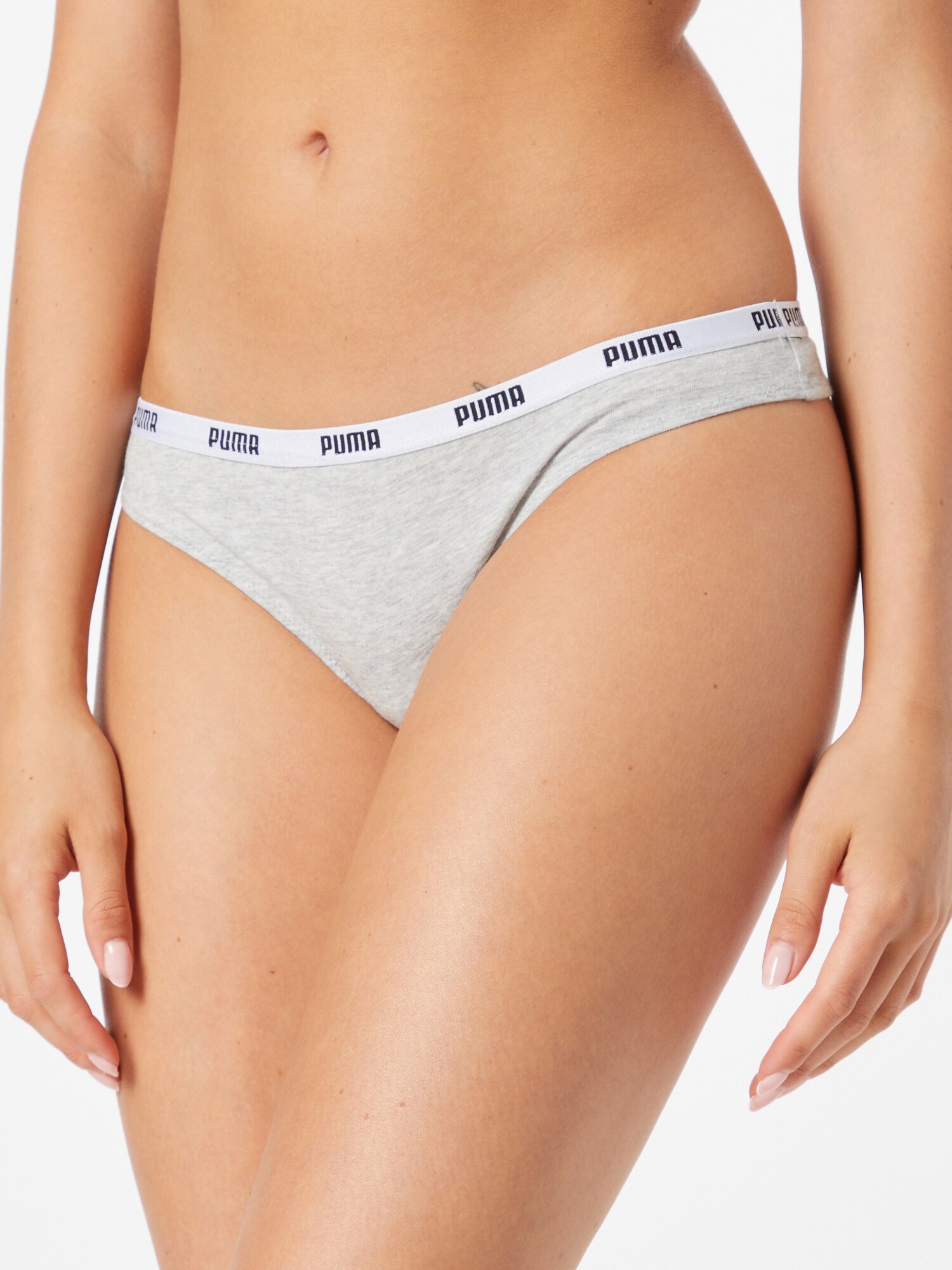 PUMA String bugyik  szürke melír / fekete / fehér termék 2. képe