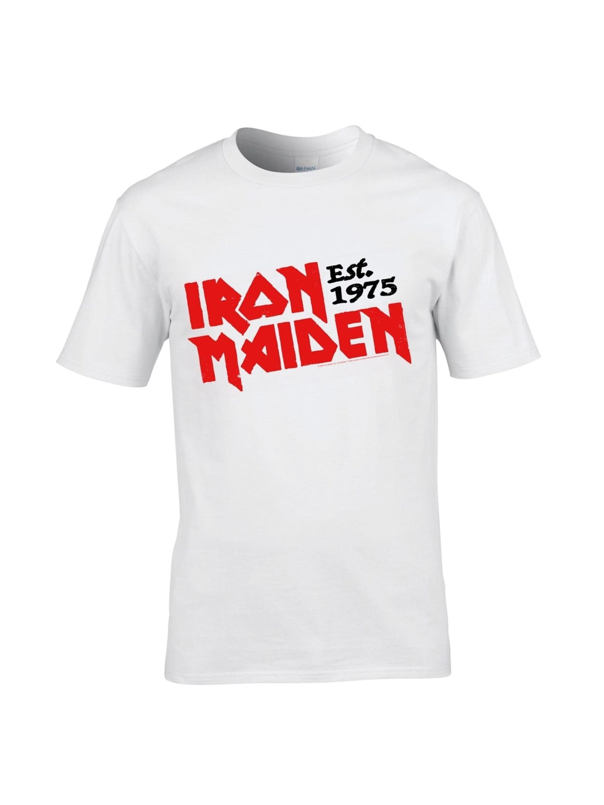 Iron Maiden T-shirt 'Iron Maiden Slanted Established Logo T-Shirt' herr