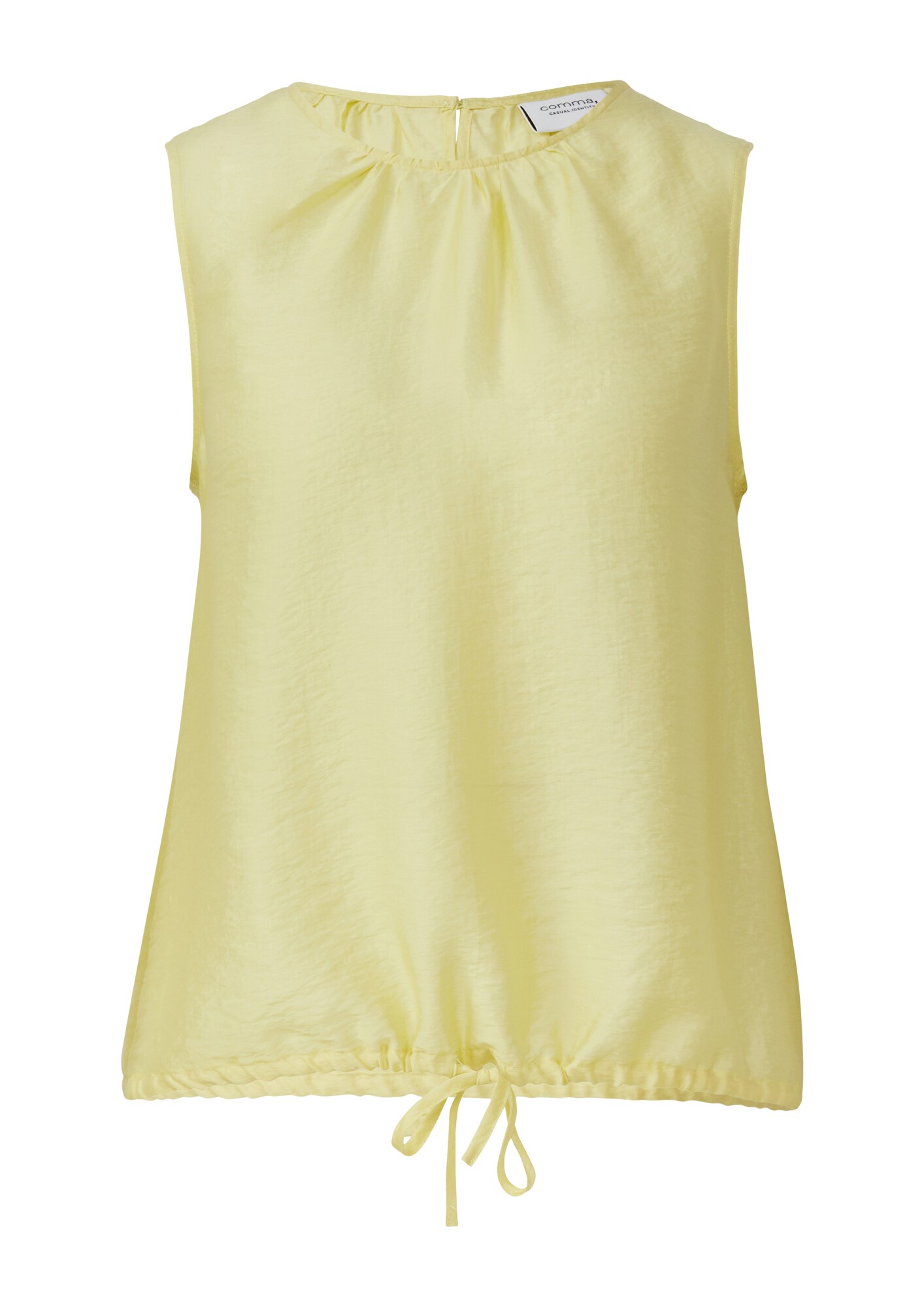 Comma Casual Identity Blouse Geel