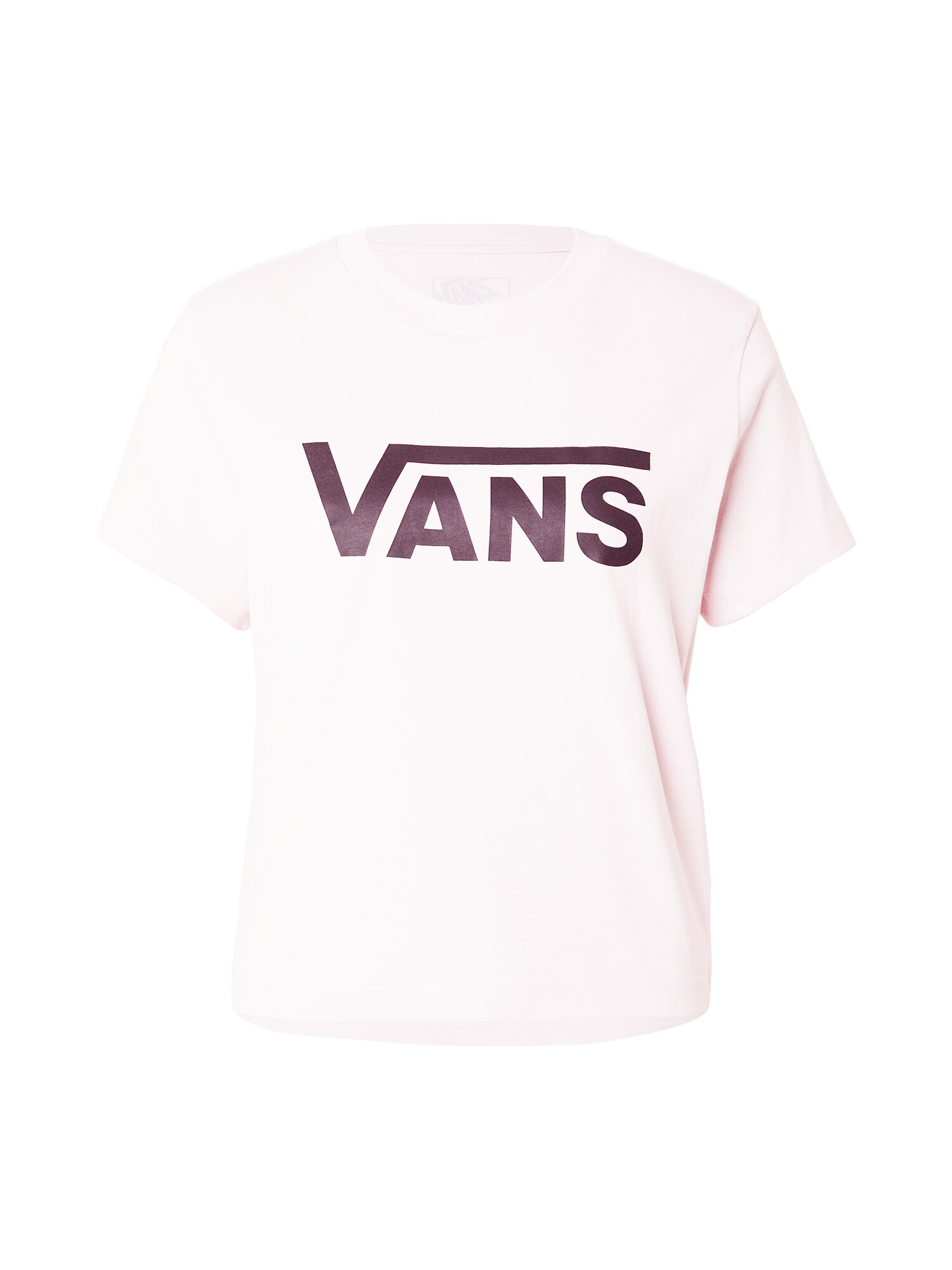 VANS Tricou Flying V roz pastel / negru