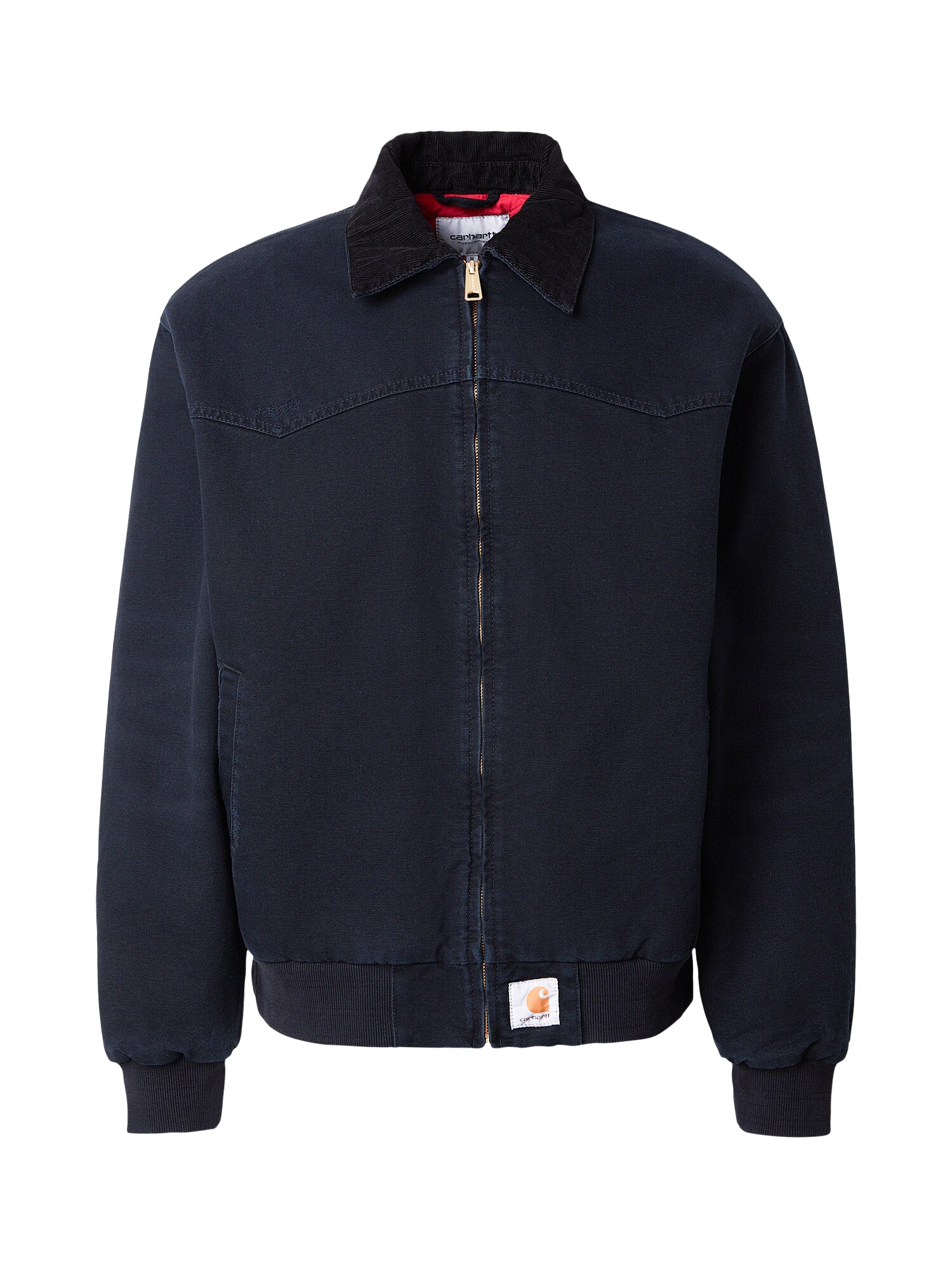 Carhartt WIP Geacă de primăvară-toamnă OG Santa Fe  negru / negru denim