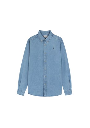 Scalpers Shirt Blauw denim