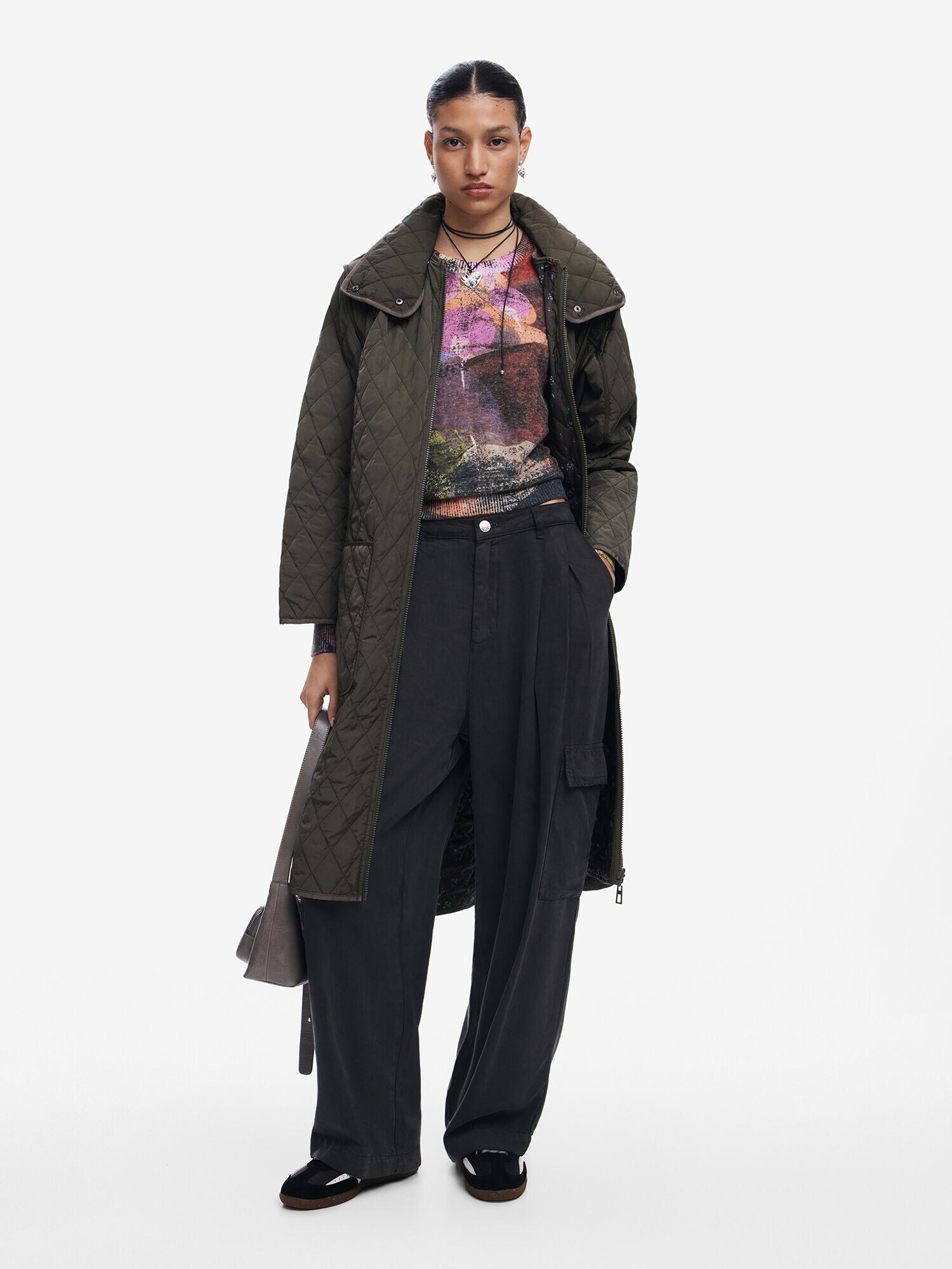 Desigual Átmeneti kabátok  khaki termék 2. képe