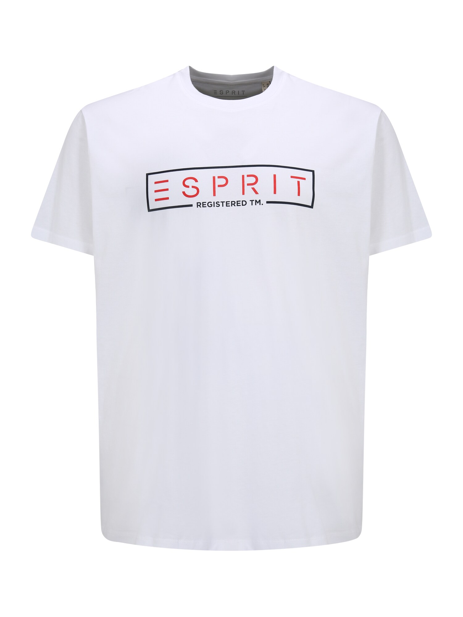 Esprit Big Size T-Krekls sarkans / melns / balts