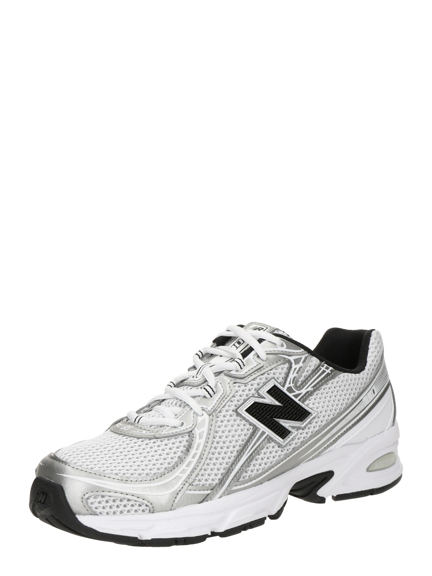 new balance Sneaker low 740  negru / argintiu / alb