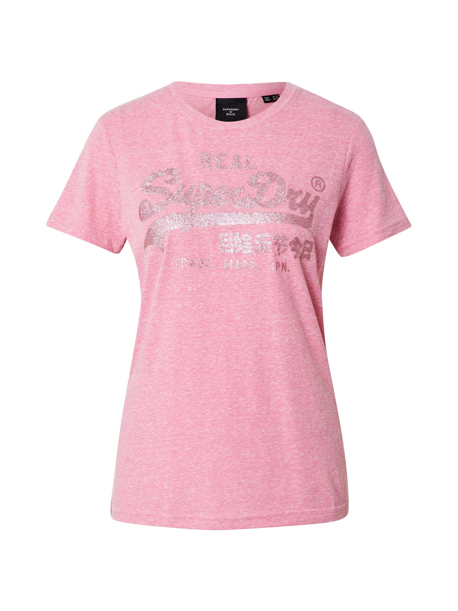 Superdry Marškinėliai  rožinė