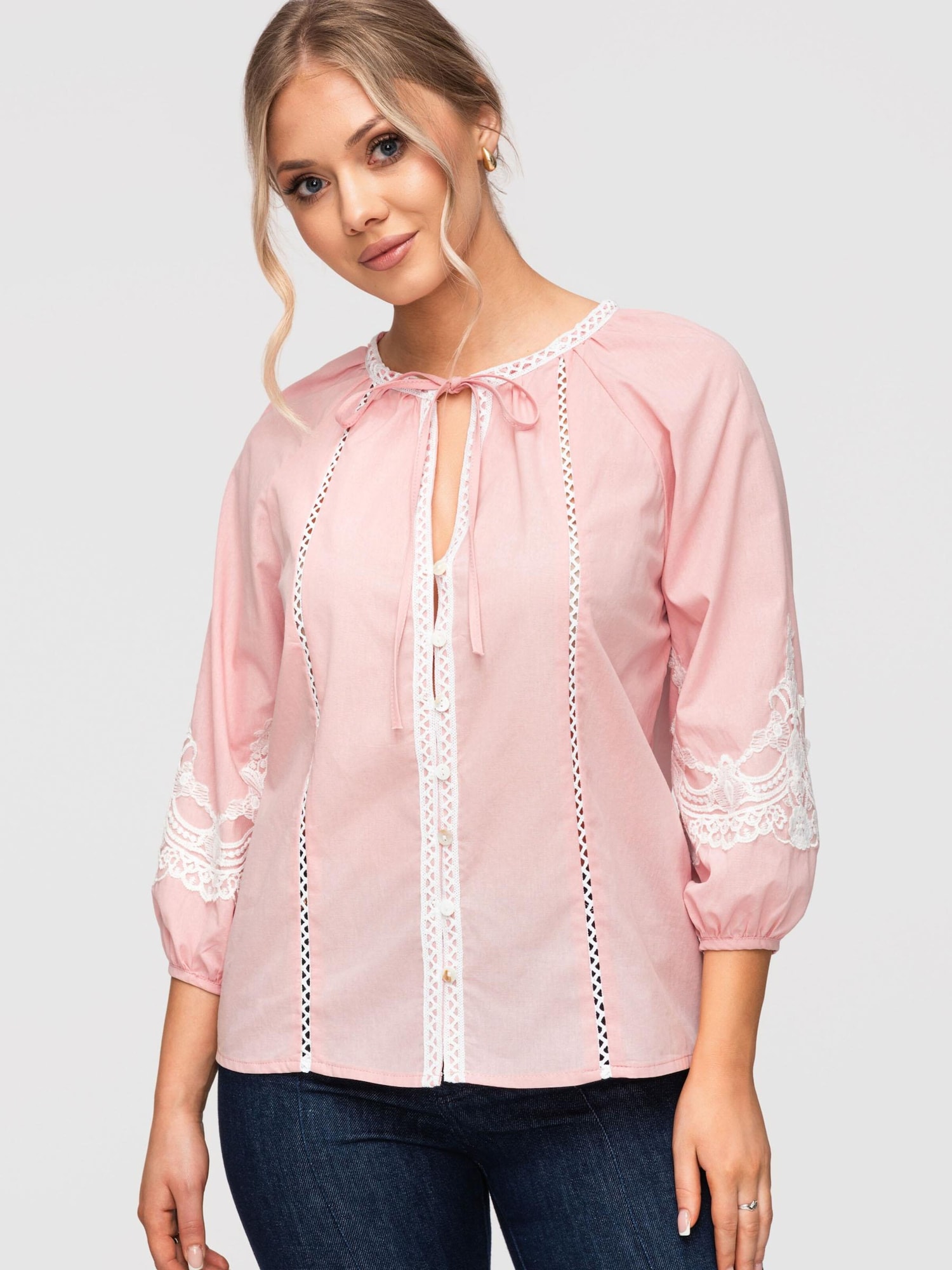Ombre Bluza rosé