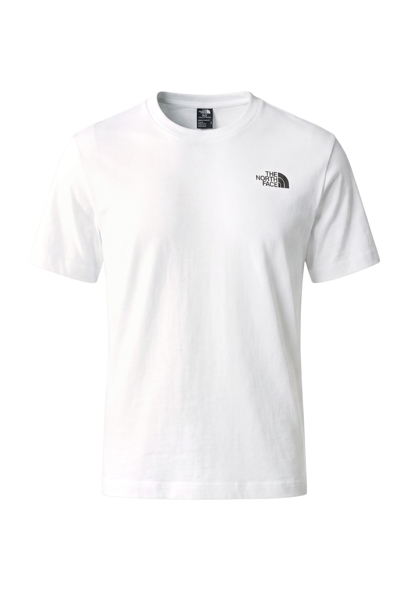 THE NORTH FACE Tricou TESTED AND PROVEN negru / alb