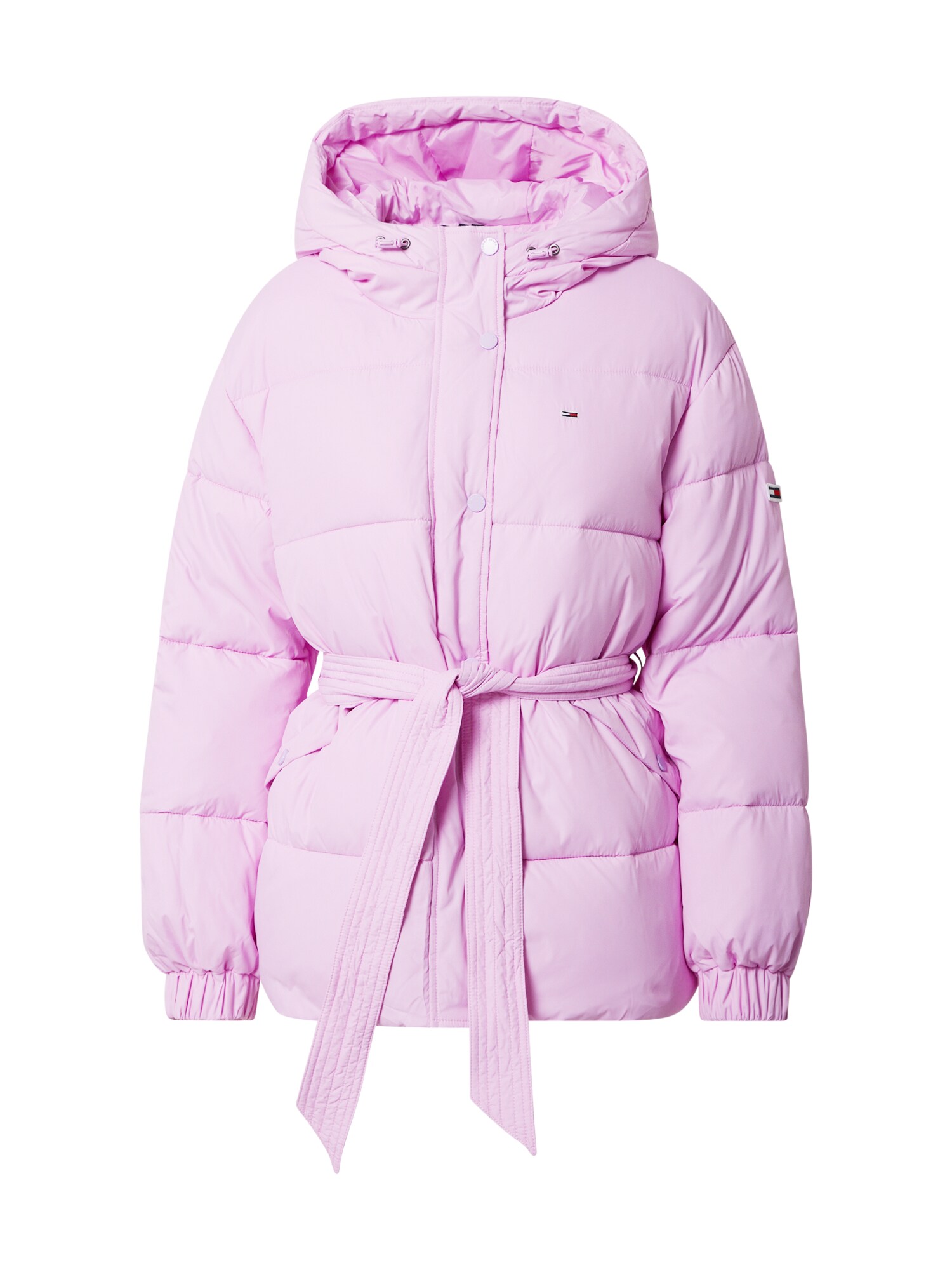Tommy Jeans Demisezoninė striukė  šviesiai violetinė