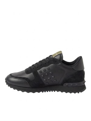VALENTINO Zapatillas deportivas bajas 'Valentino Sneakers Herren schwarz'  negro