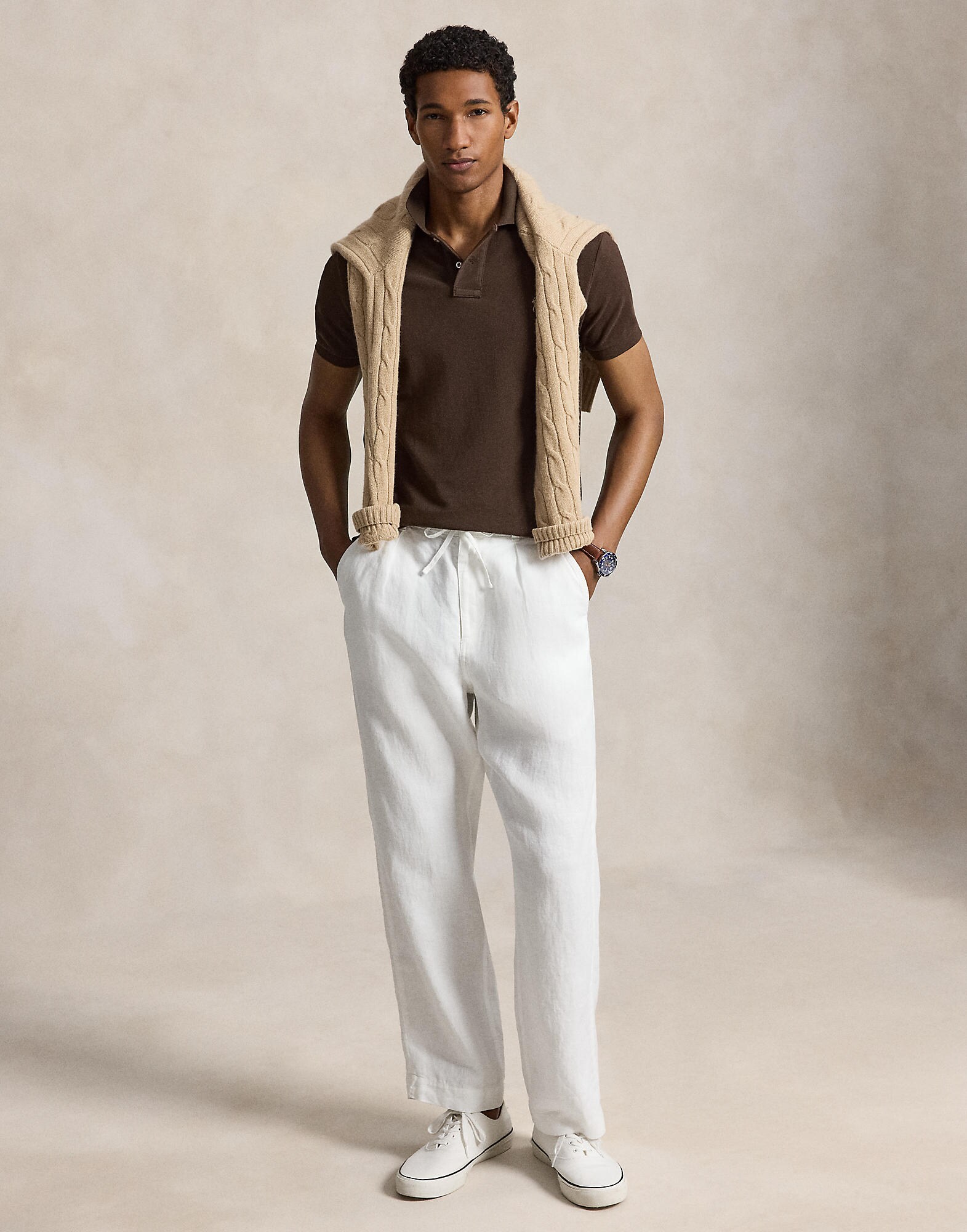 Polo Ralph Lauren Camiseta marrón – imagen 4