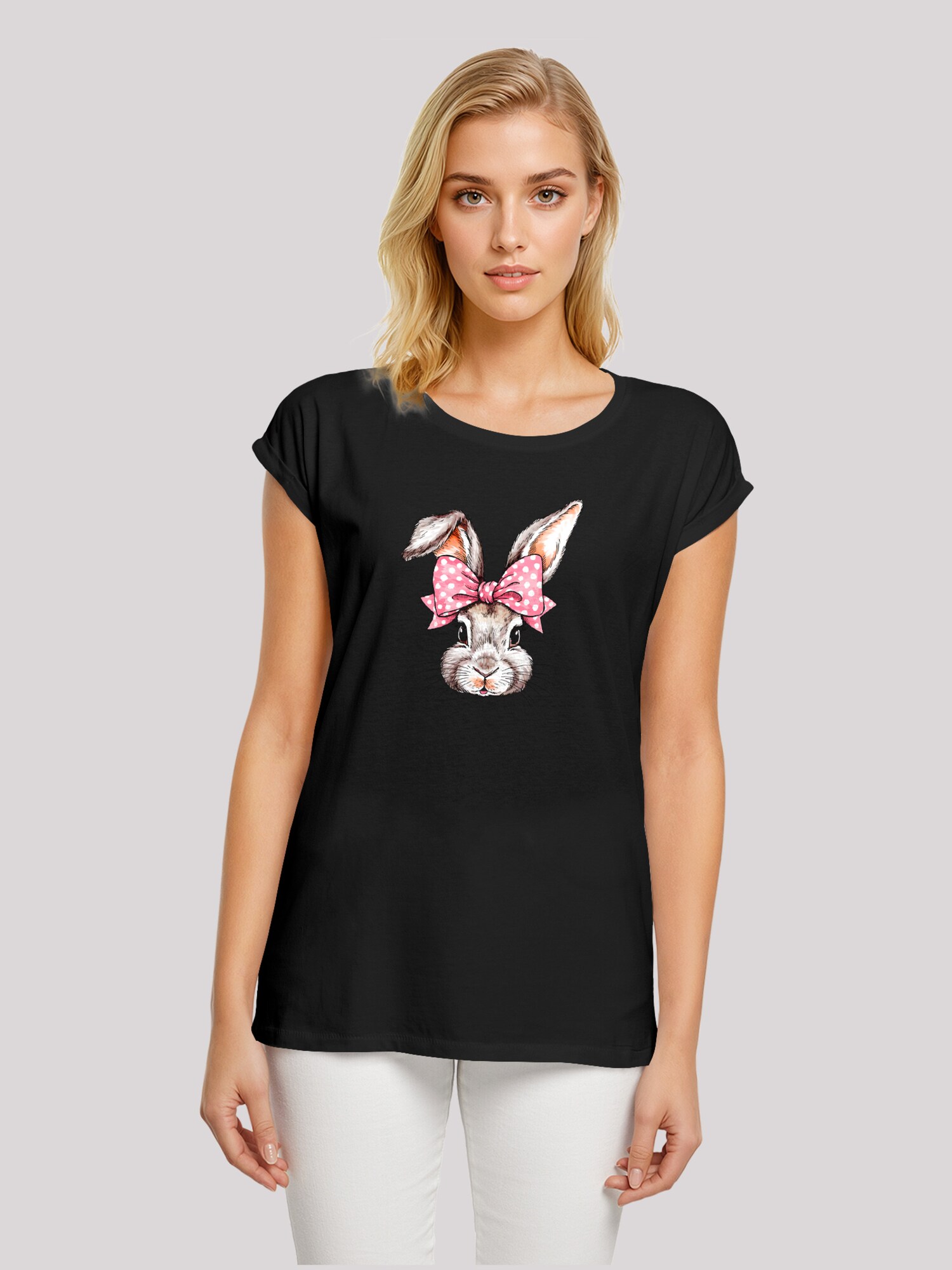 Thumbnail - F4NT4STIC T-Shirt Niedlicher Hase mit Schleife