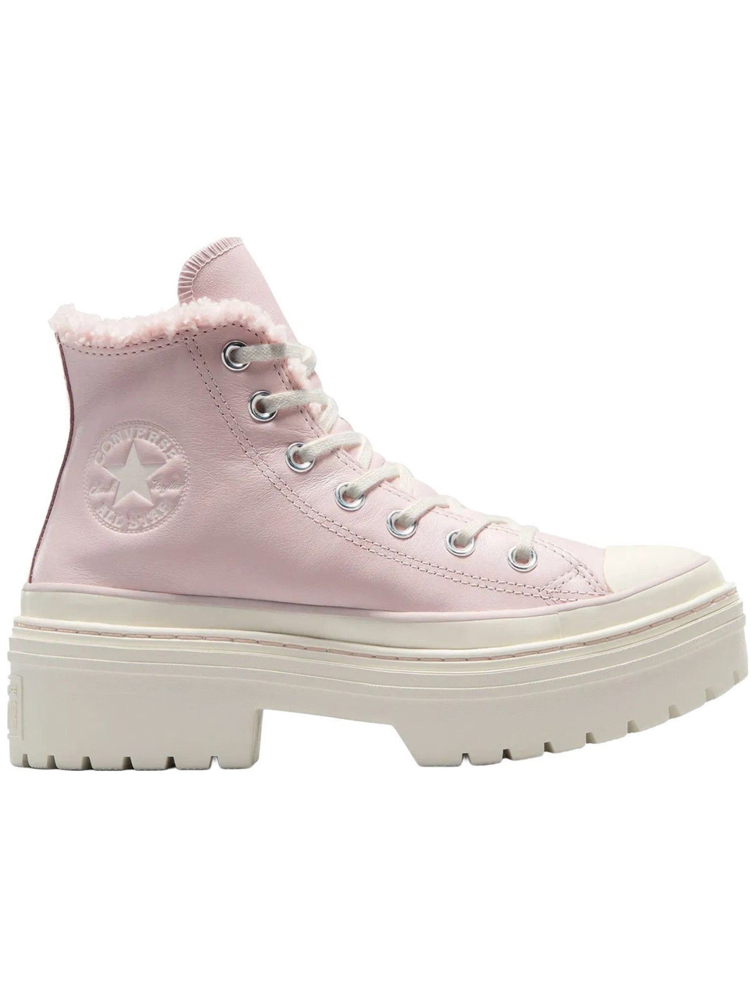 CONVERSE Zapatillas deportivas altas 'Converse Chuck Taylor As Lugged Heel' rosa