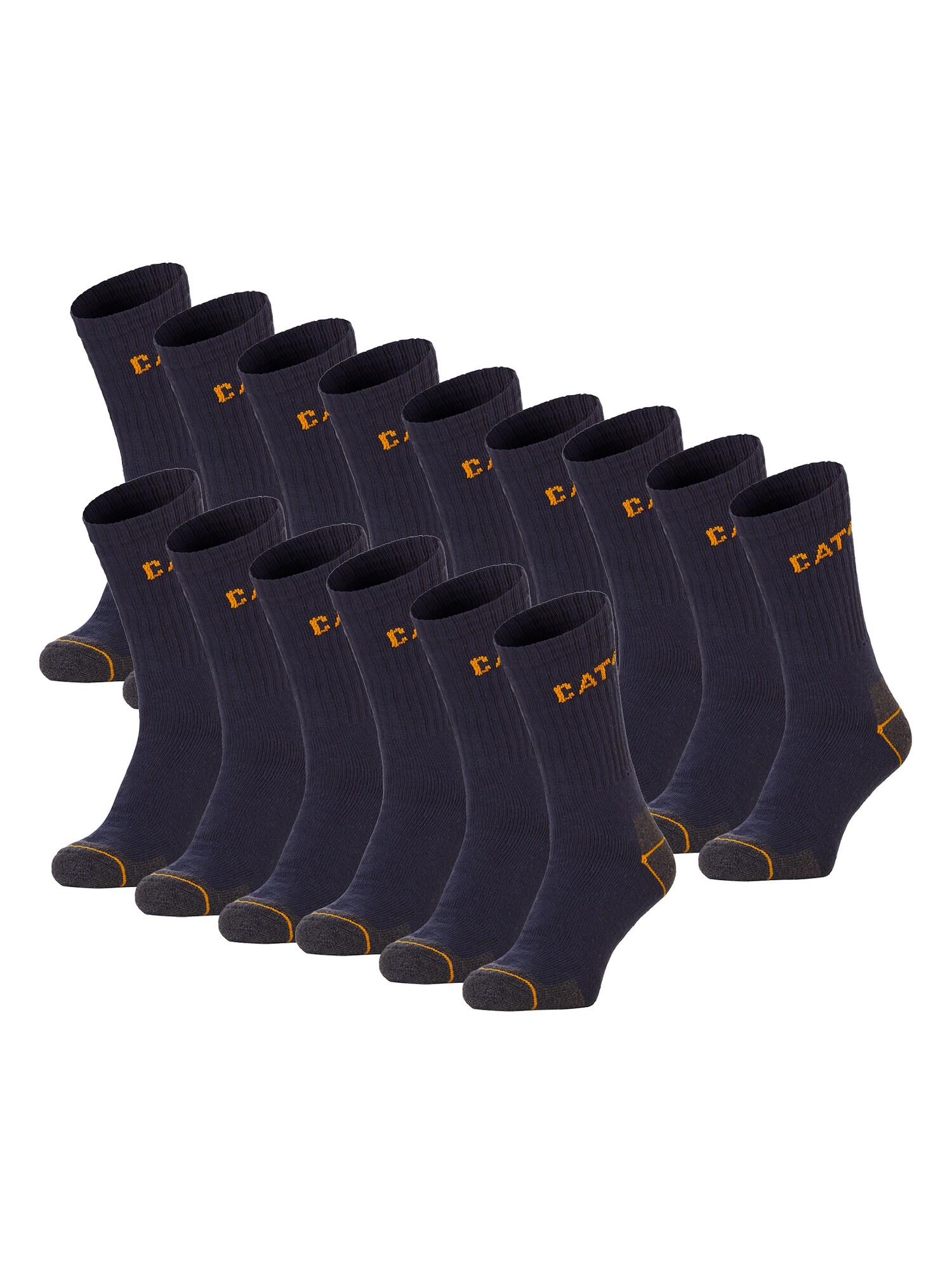 Caterpillar Socken Cat Werksokken Navy Blauw - 15 Paar