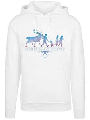 F4NT4STIC Sweatshirt ‘Frozen 2 Believe In The Journey’ Blauw / Lila / Wit