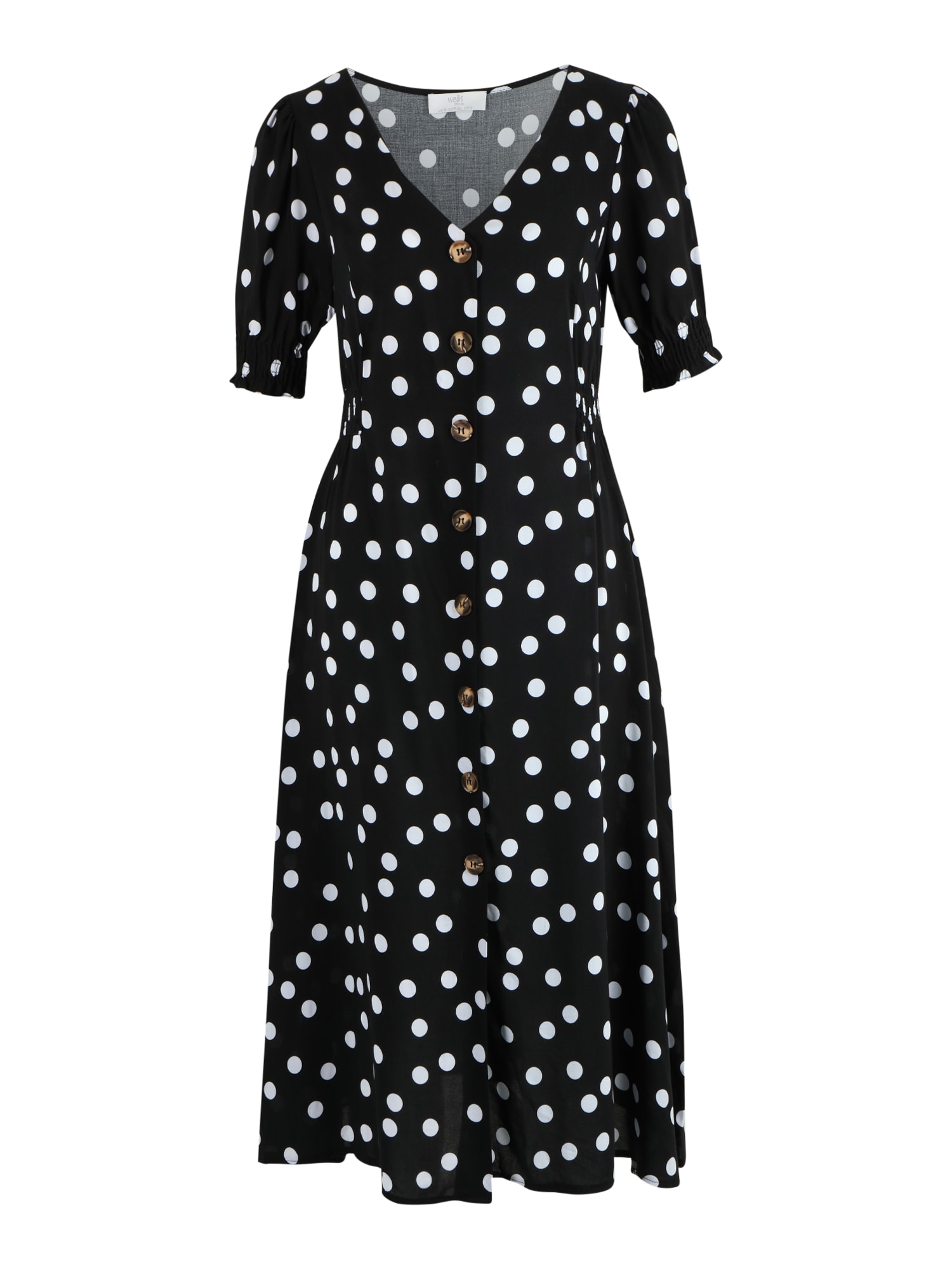 Wallis Petite Palaidinės tipo suknelė juoda / balta