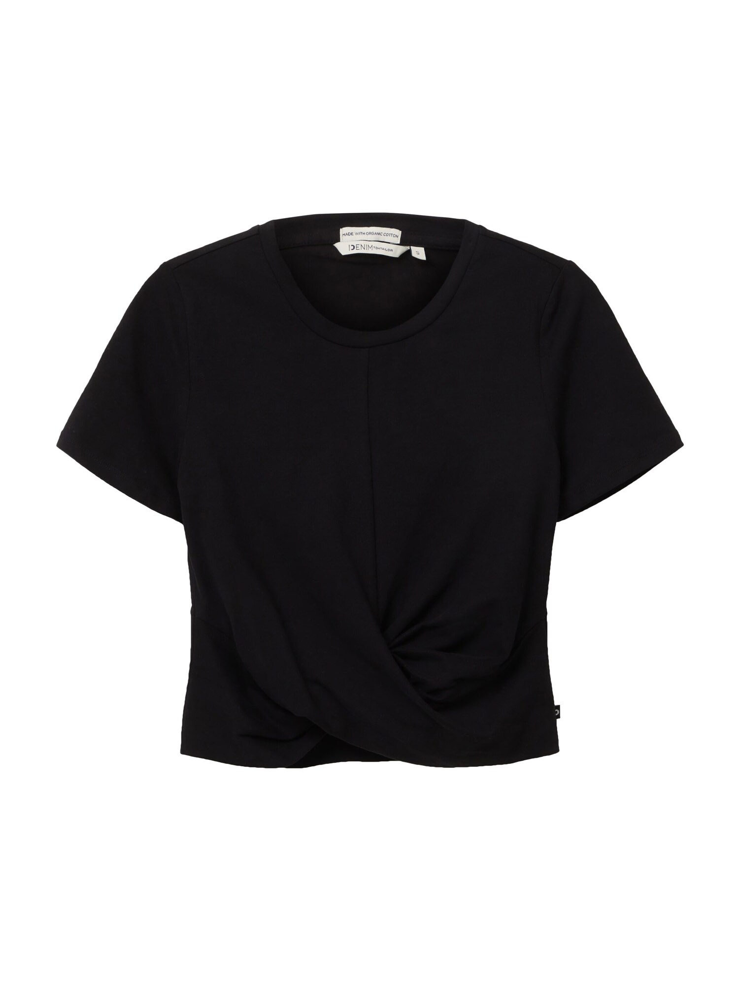 TOM TAILOR DENIM Tricou  negru