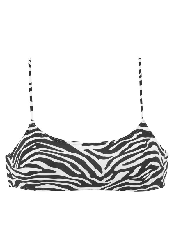 VENICE BEACH, Bikini felső, fekete & fehér, 3 kép a 4 közül