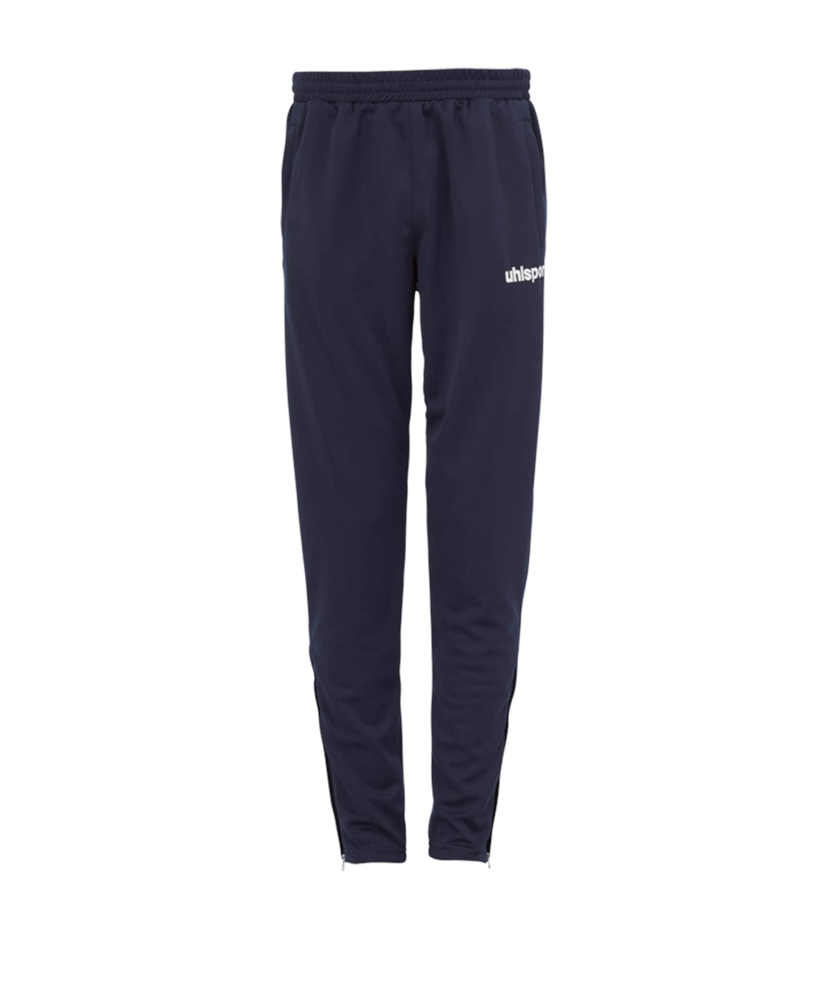 UHLSPORT Pantaloni sport  bleumarin / alb