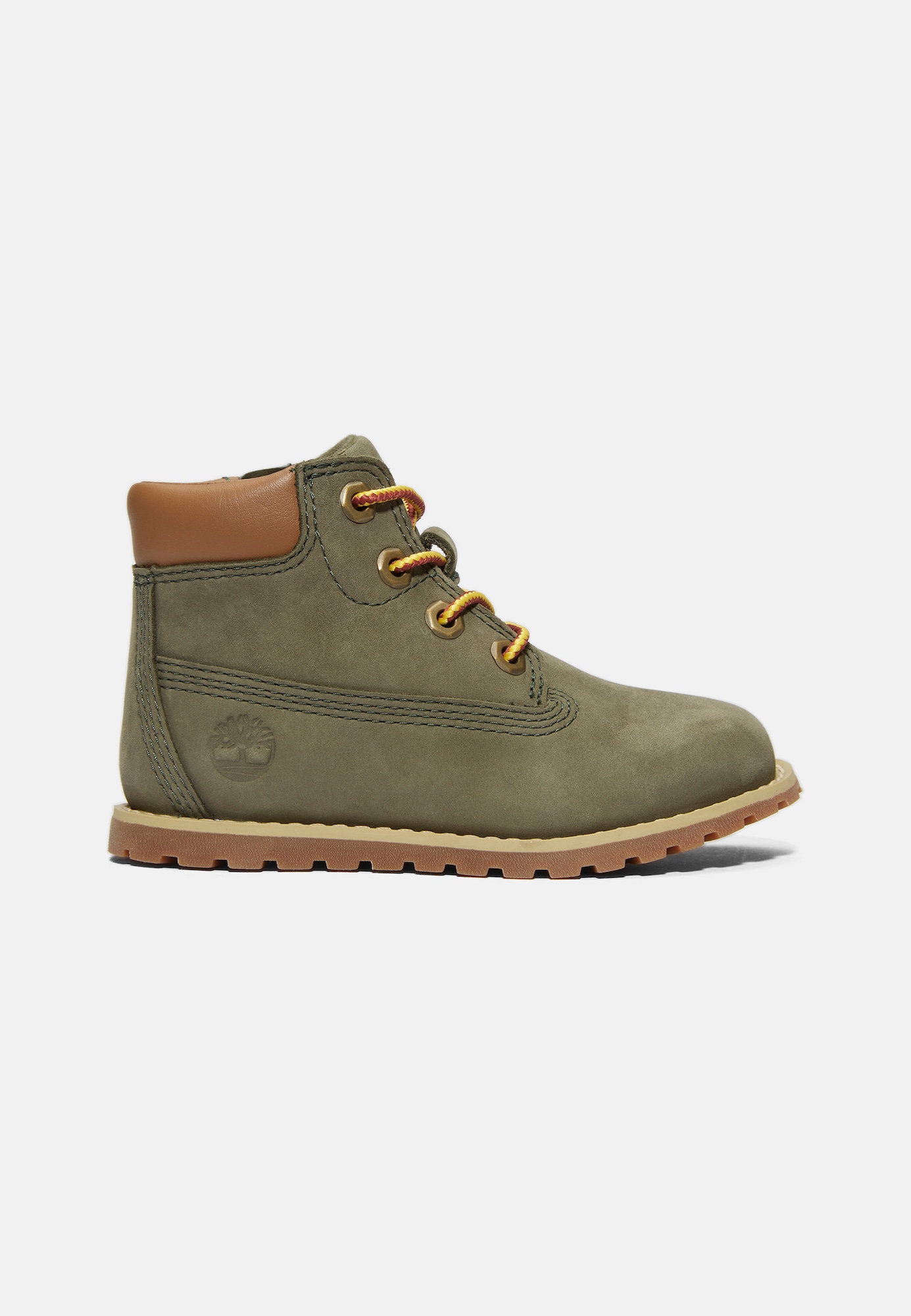 TIMBERLAND Bakancsok  sárga / sötétzöld termék 2. képe