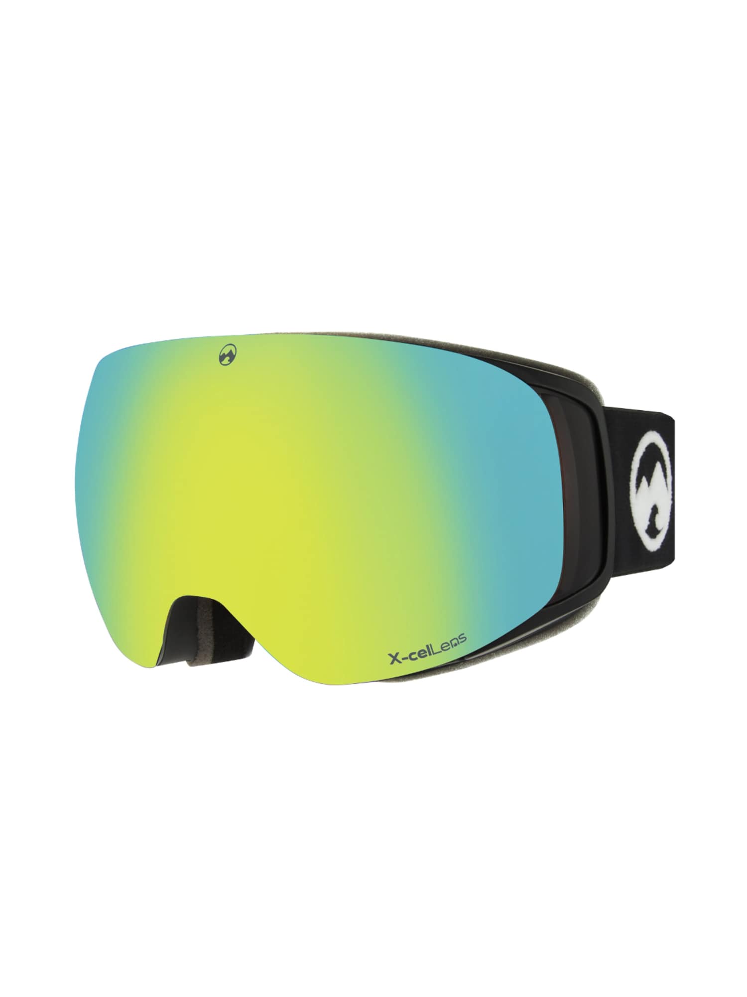 Mowmow Attrezzatura sportiva 'MowMow GRAVITY Ski Goggles - Free Bonus Lens - Magnetic - ECO: Bioresin Frame & Recycled - UV400 - Unisex'  oro