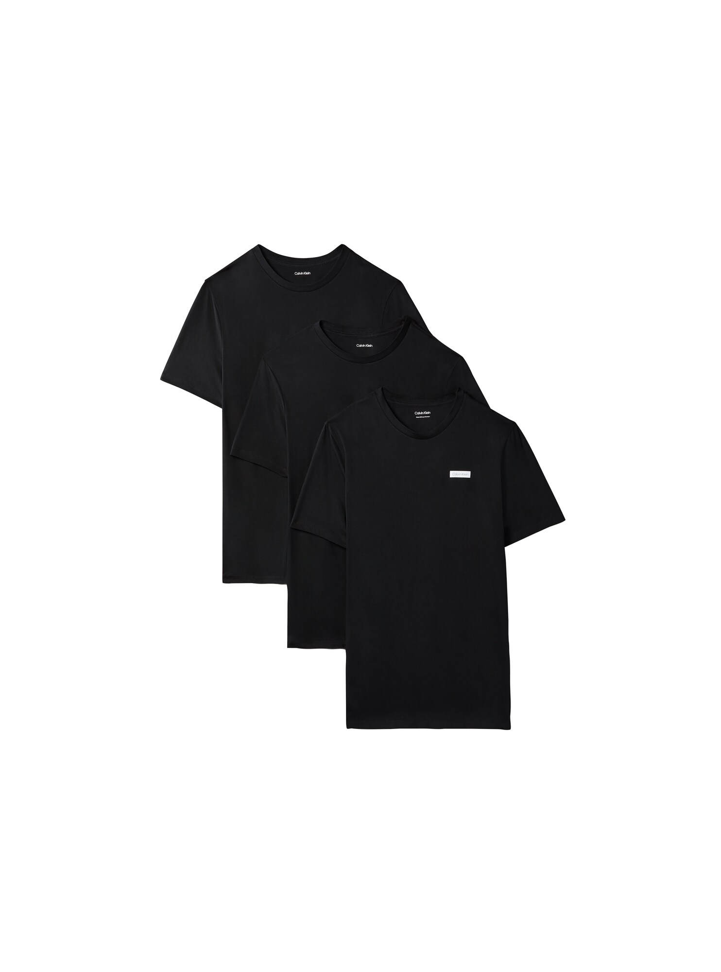 Calvin Klein Underwear Maiou negru / alb