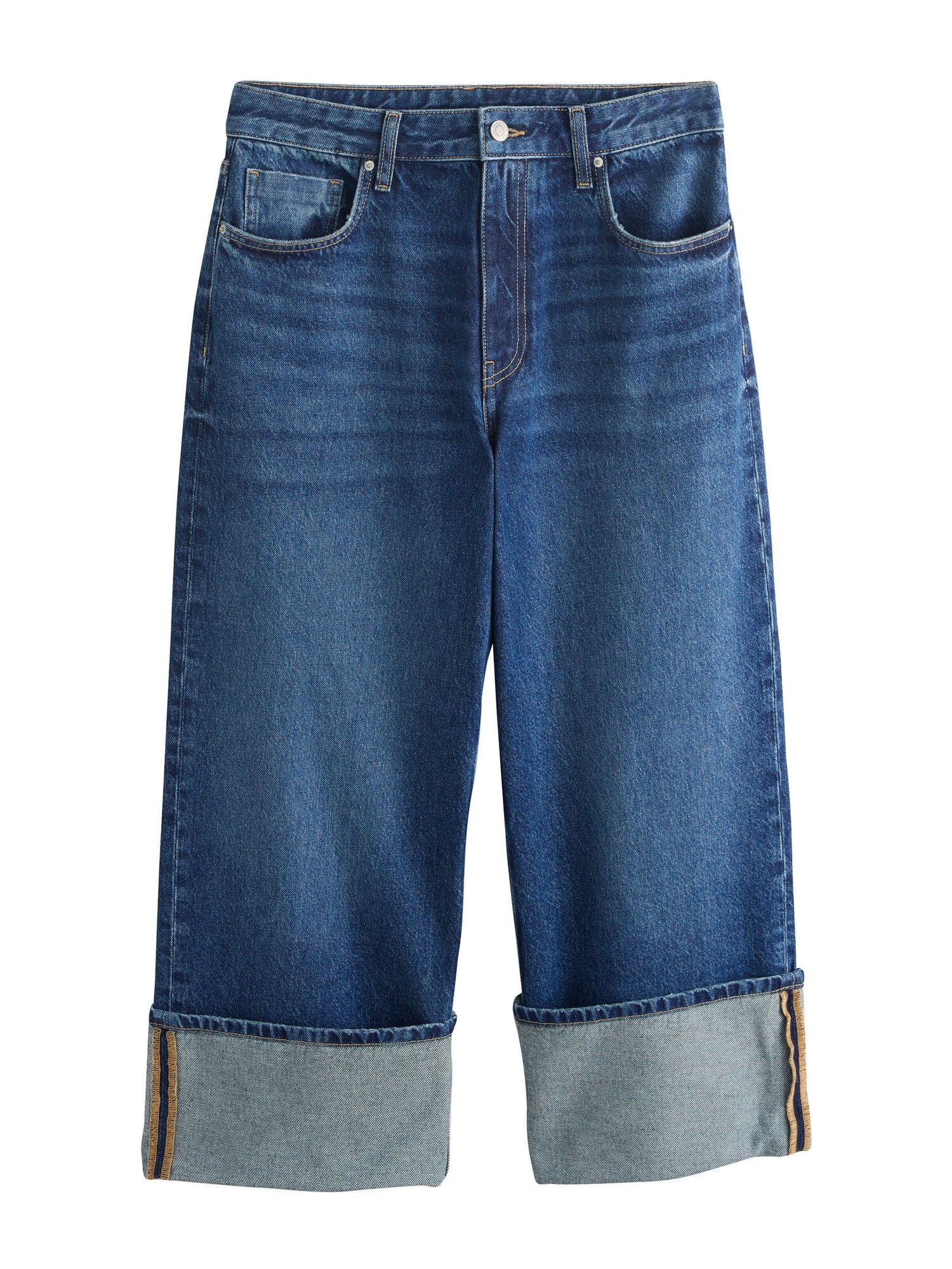 Next Džínsy  modrá denim