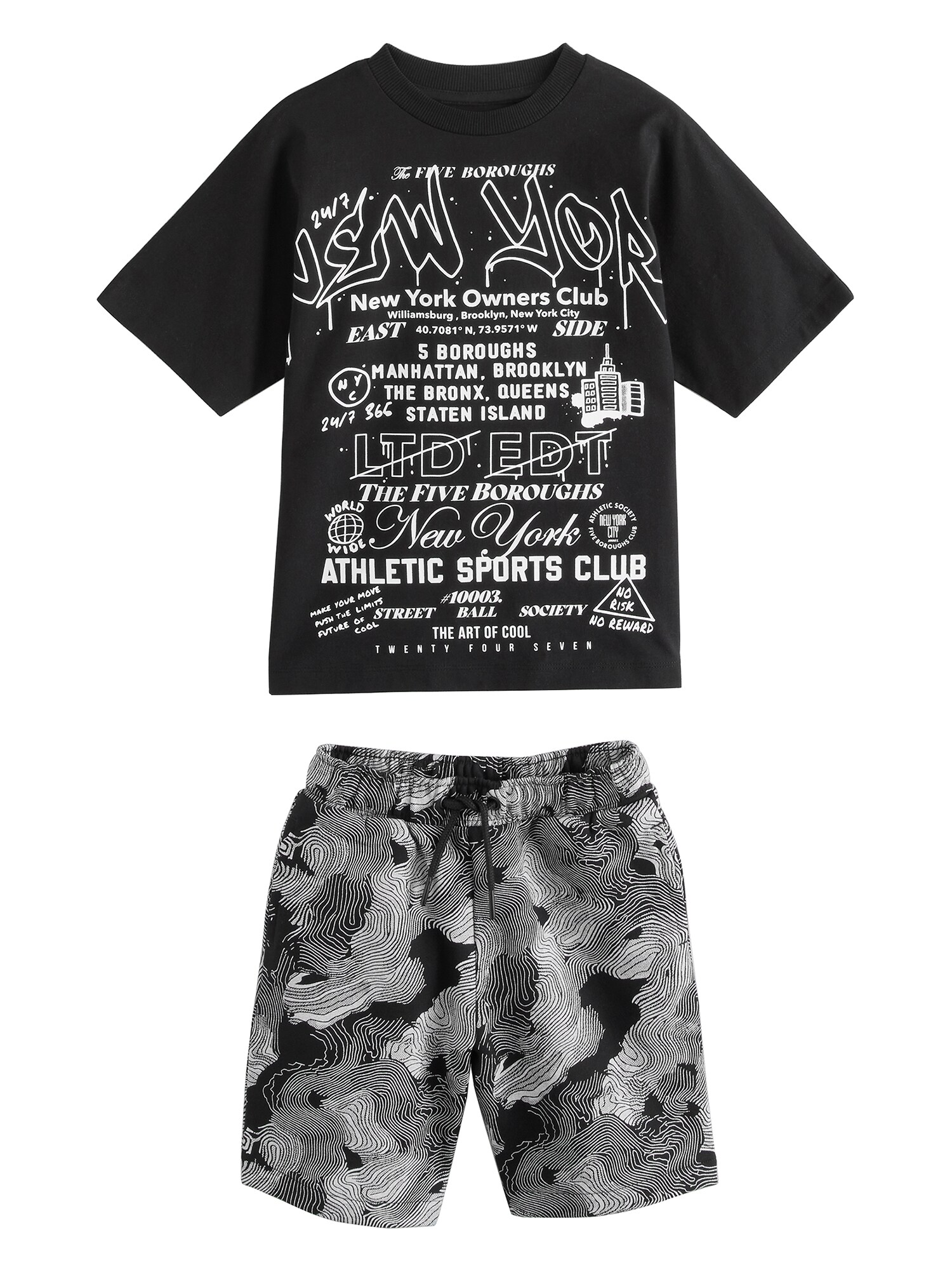 Next Set  gri / negru / alb