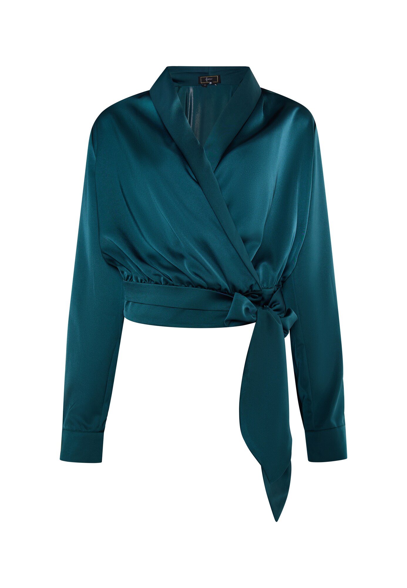 faina Bluză  verde smarald