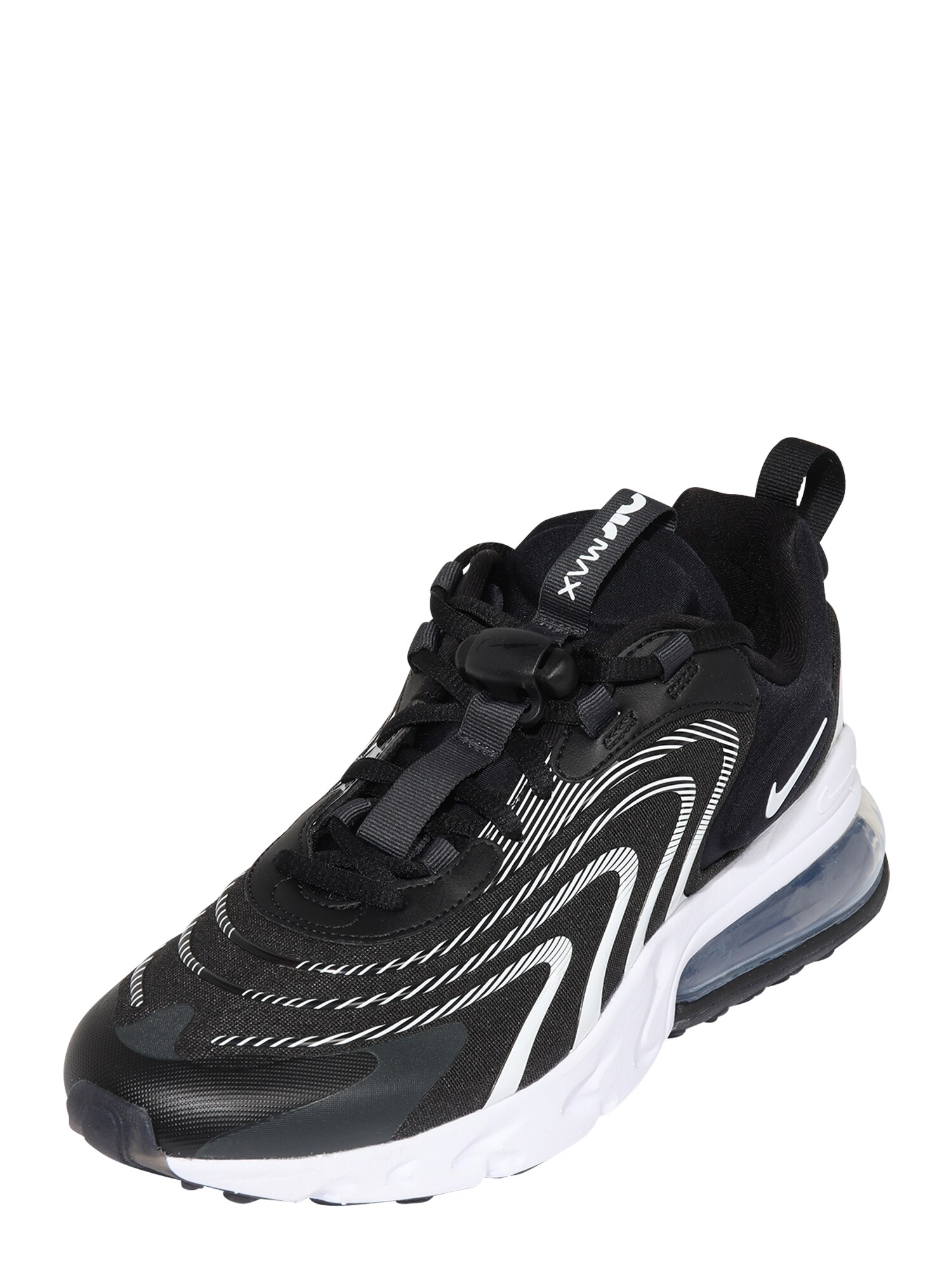 Nike Sportswear Sportbačiai be auliuko 'Air Max 270 React ENG'  pilka / juoda / balta